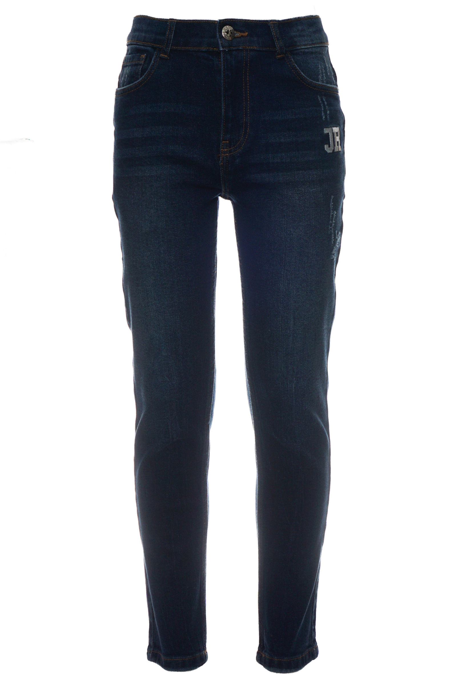 Джинсы мал.АРТ.RBP24084JE,син,хл-спанд