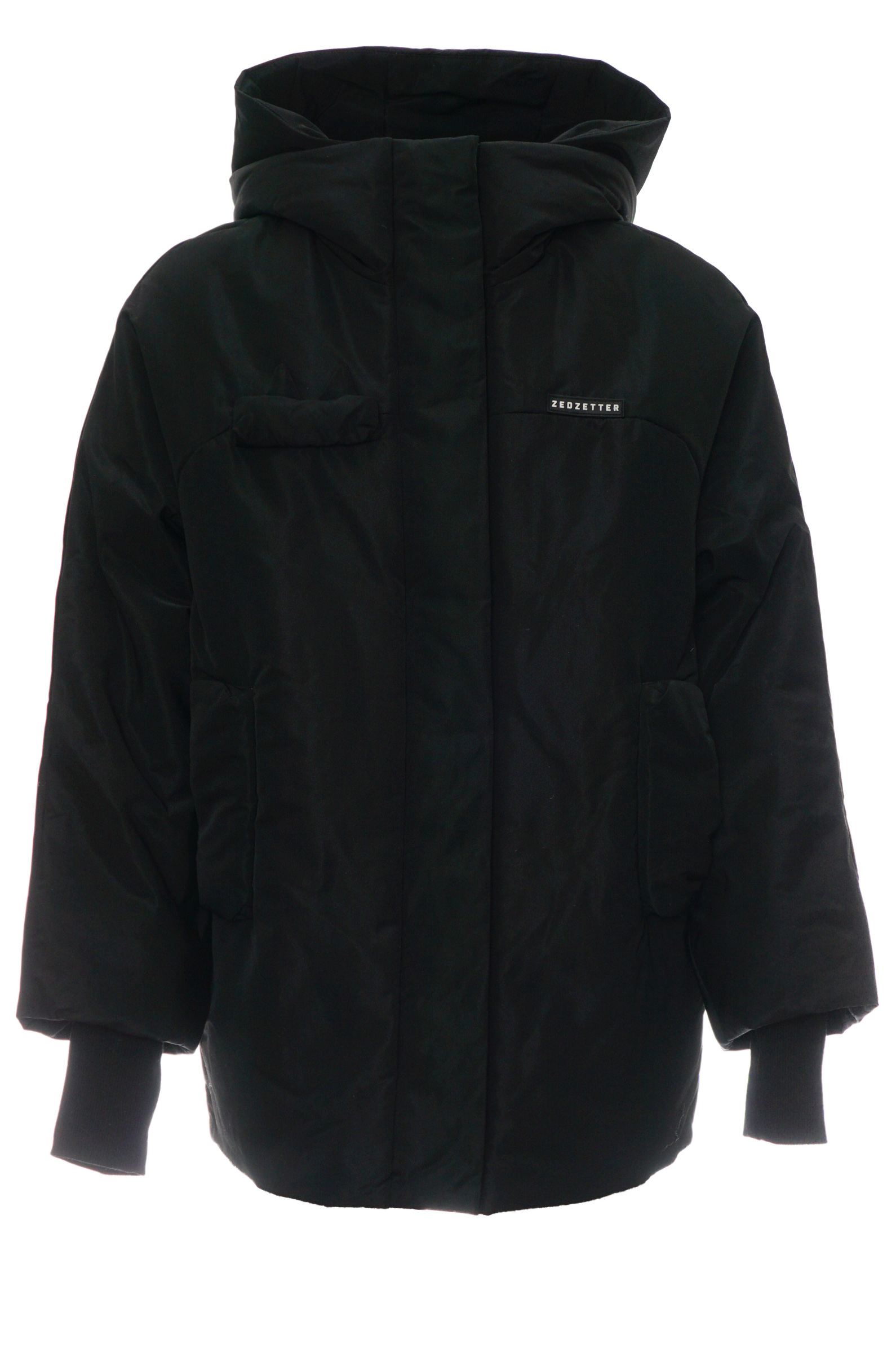 Куртка дев. АРТ.Kim black k,чер,полиэфир