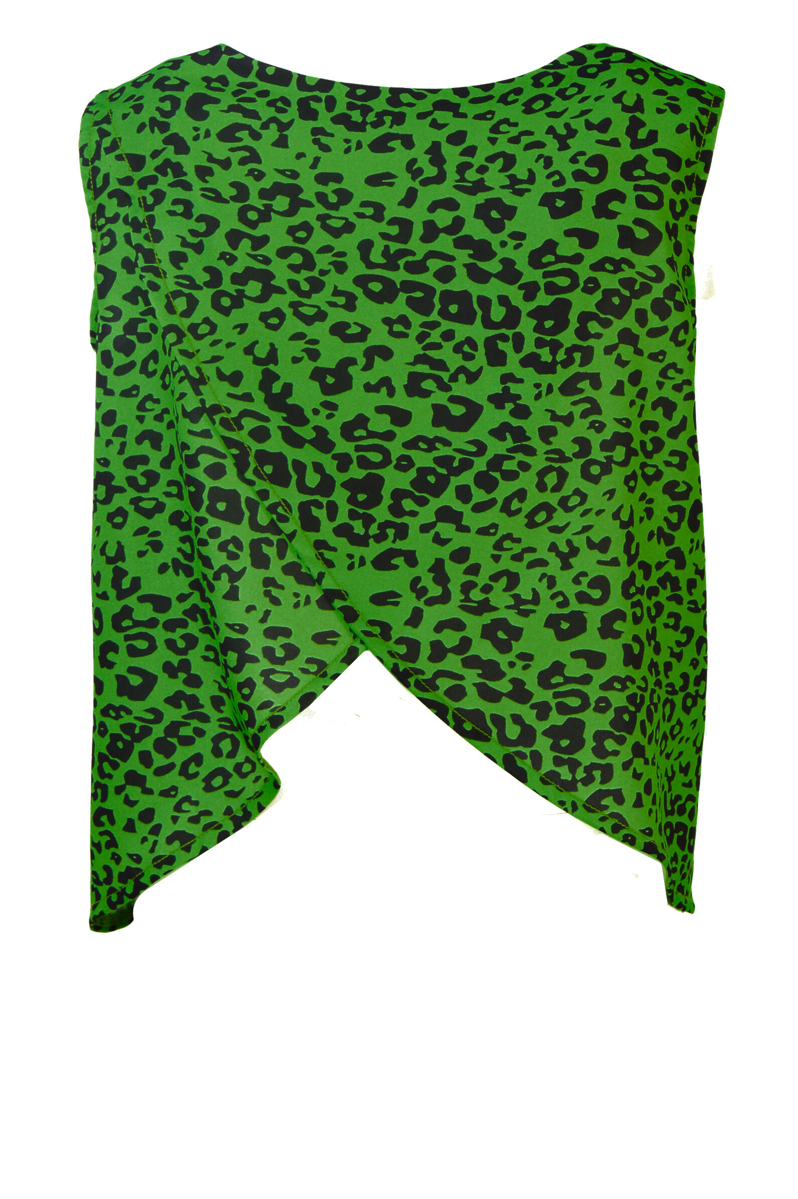 Блуза дев. АРТ.SR700M102,зел-чер,вис