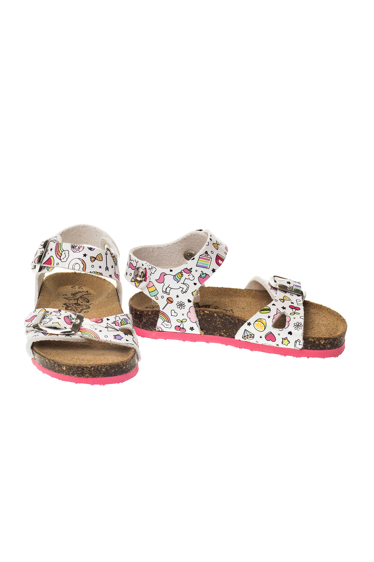 Сандалии дев. АРТ.7429122,бел-мул,и.к/и.к