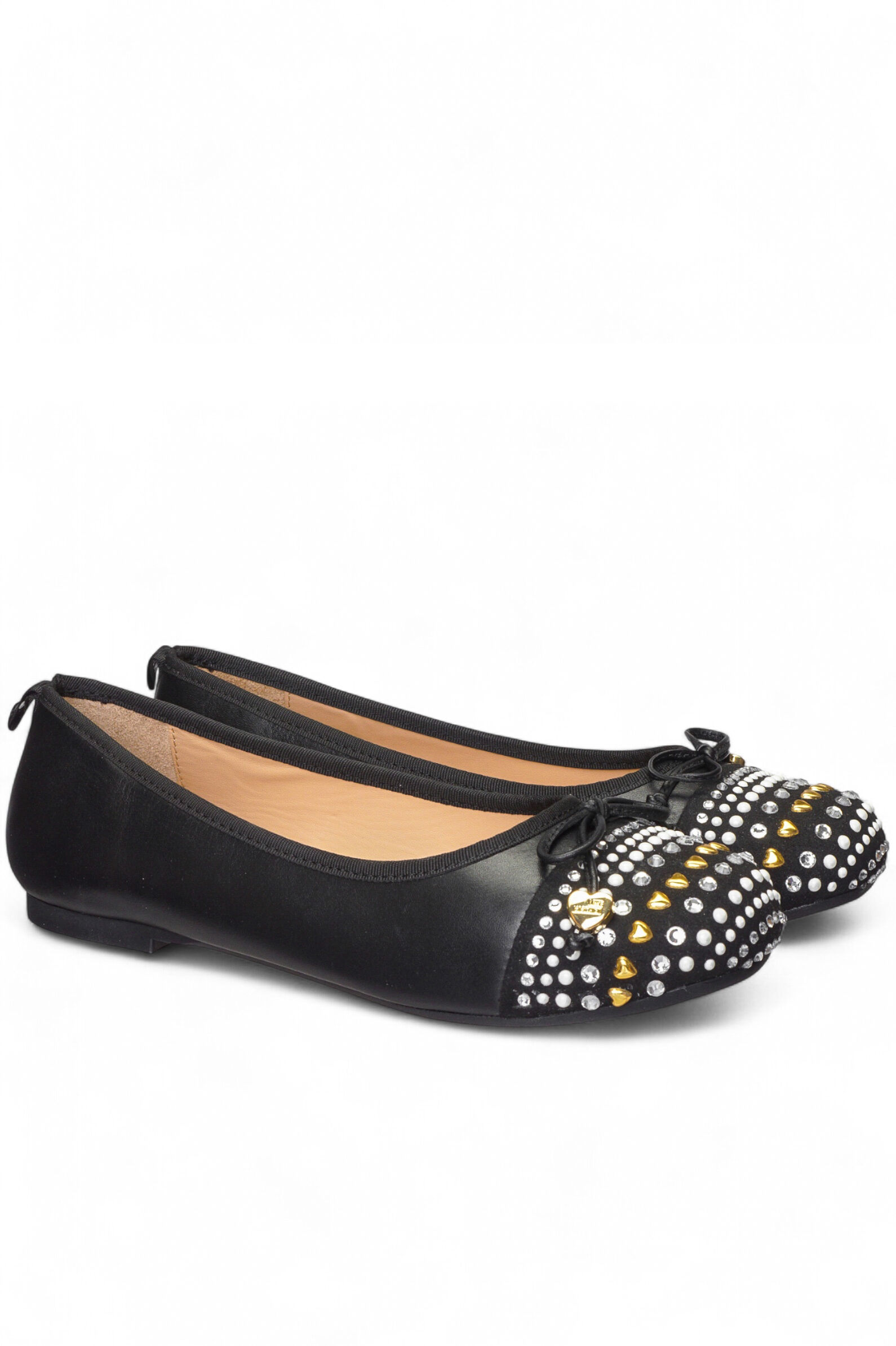 Балетки жен. АРТ.JA11081GOMIE0000,чер,н.к/н.к