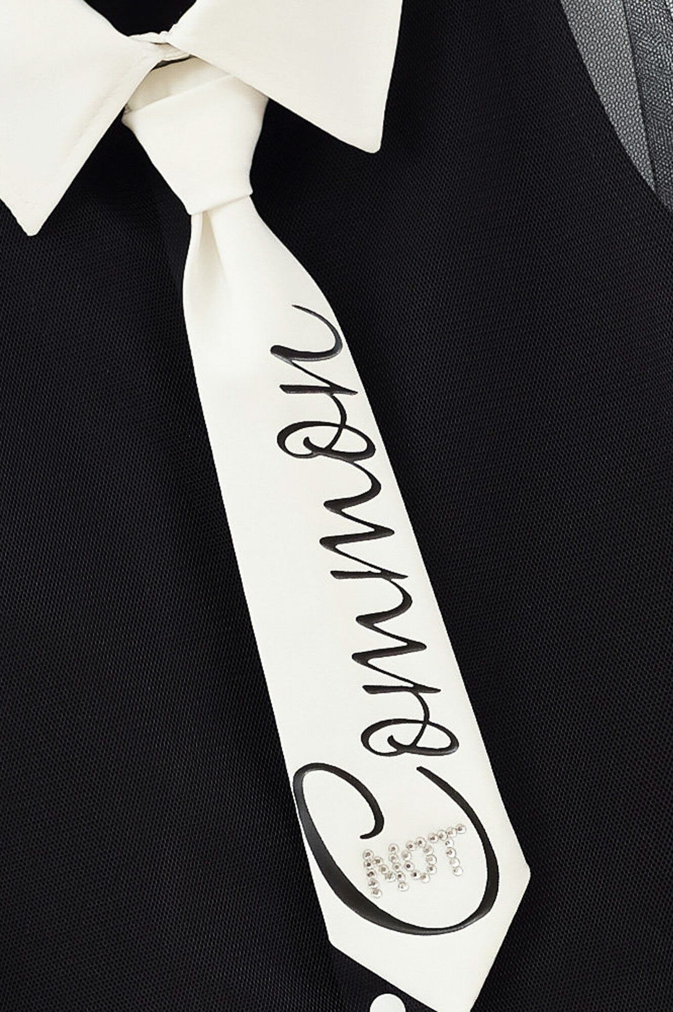 Блуза дев. АРТ.252240,чер-бел,хл-эл