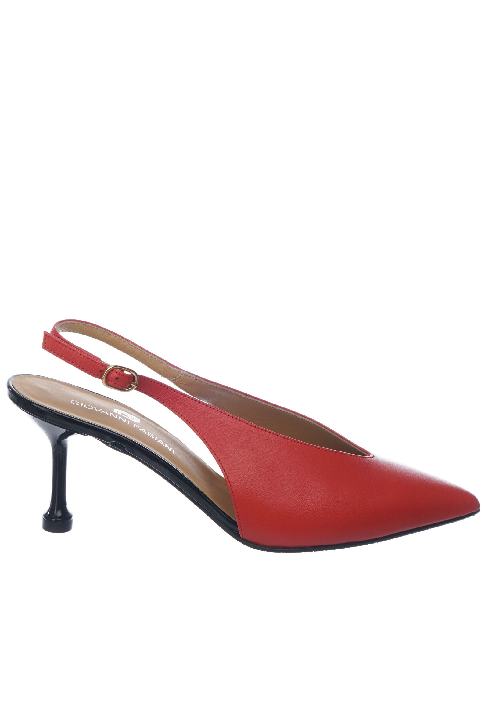 Босоножки жен. АРТ.S21185,крас-чер,н.к-лак/н.к