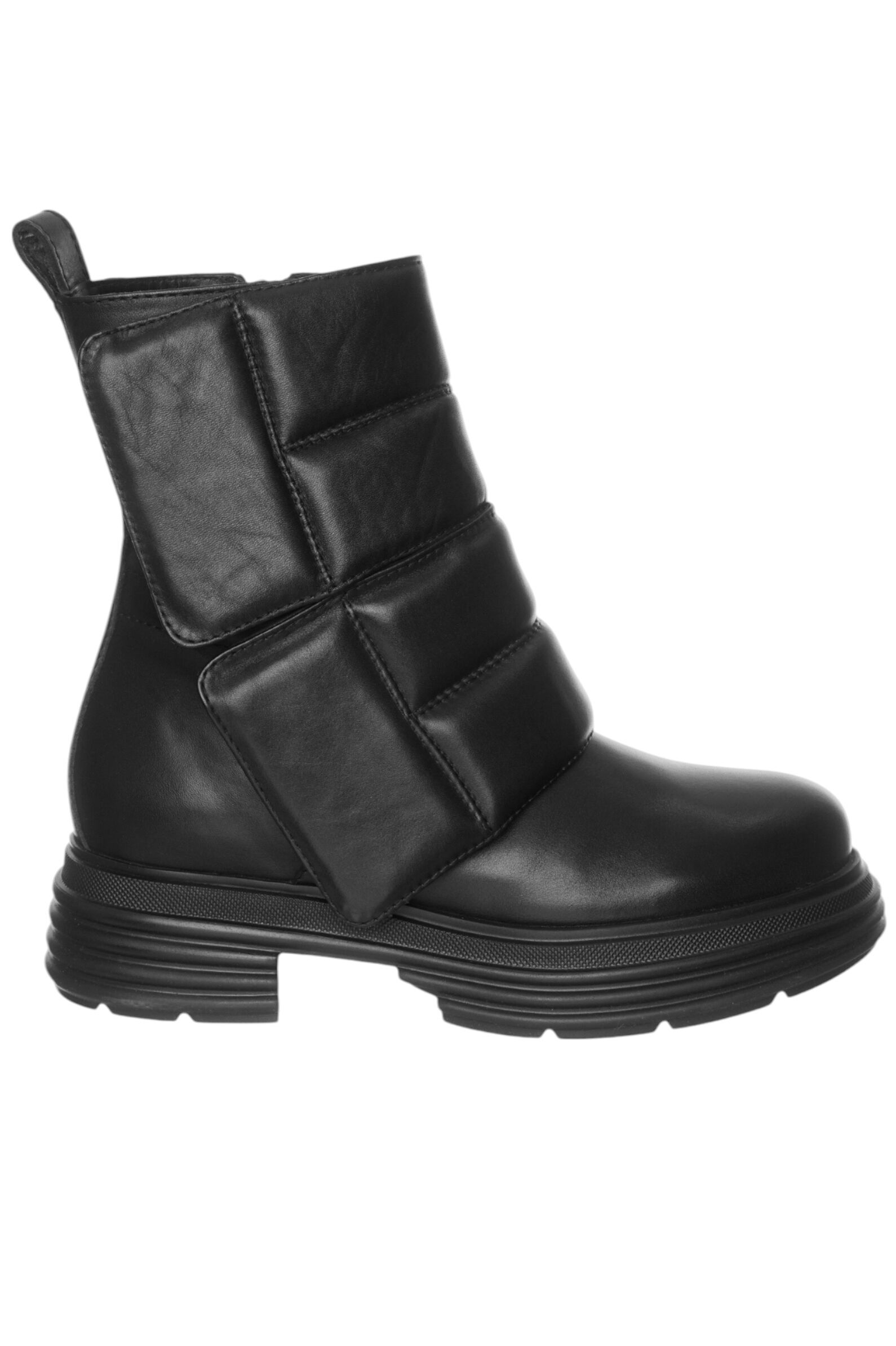 Ботинки жен. АРТ.40645,чер,н.к/байка