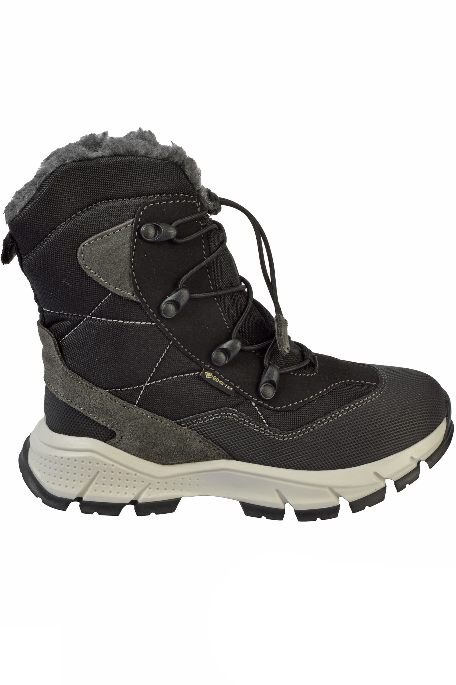 Ботинки мал. АРТ.4937122,чер-сер,тек-н.з/и.м