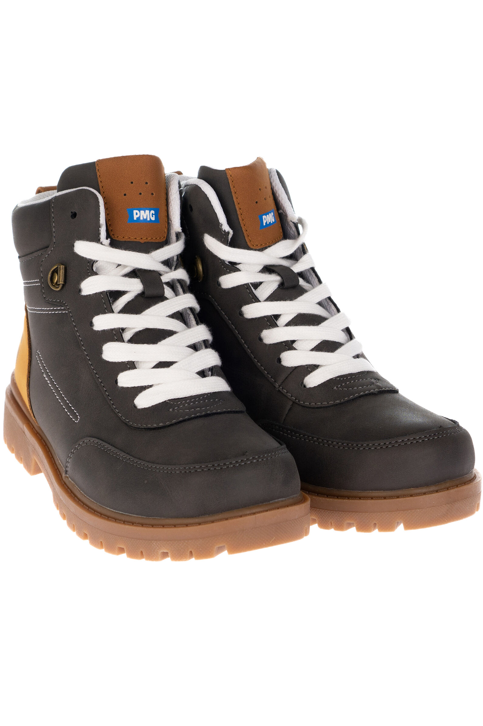 Ботинки мал. АРТ.4968011,сер-кор,и.к/тек