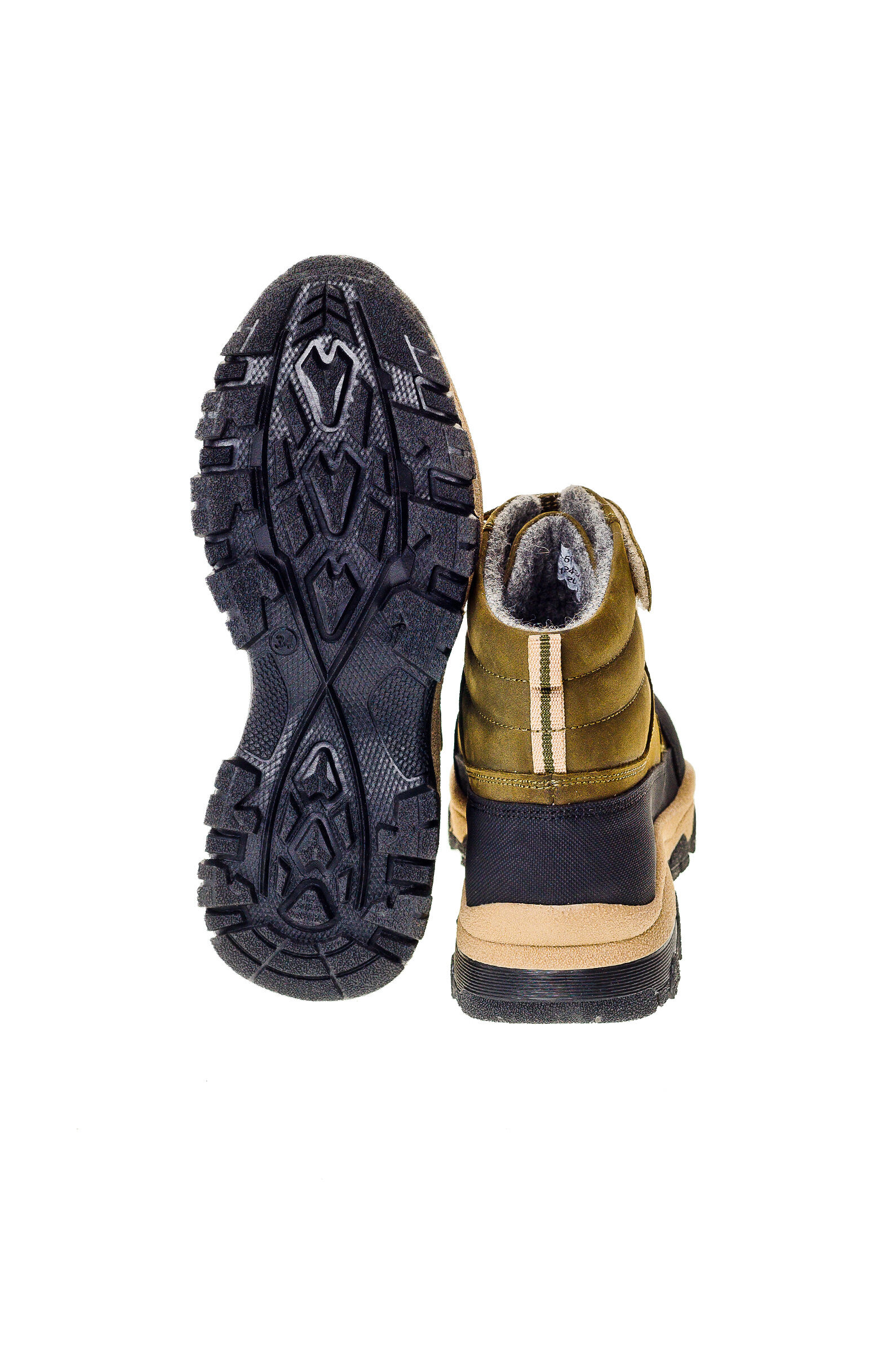 Ботинки мал.АРТ.5-512230-2401,хаки,н.к/шер