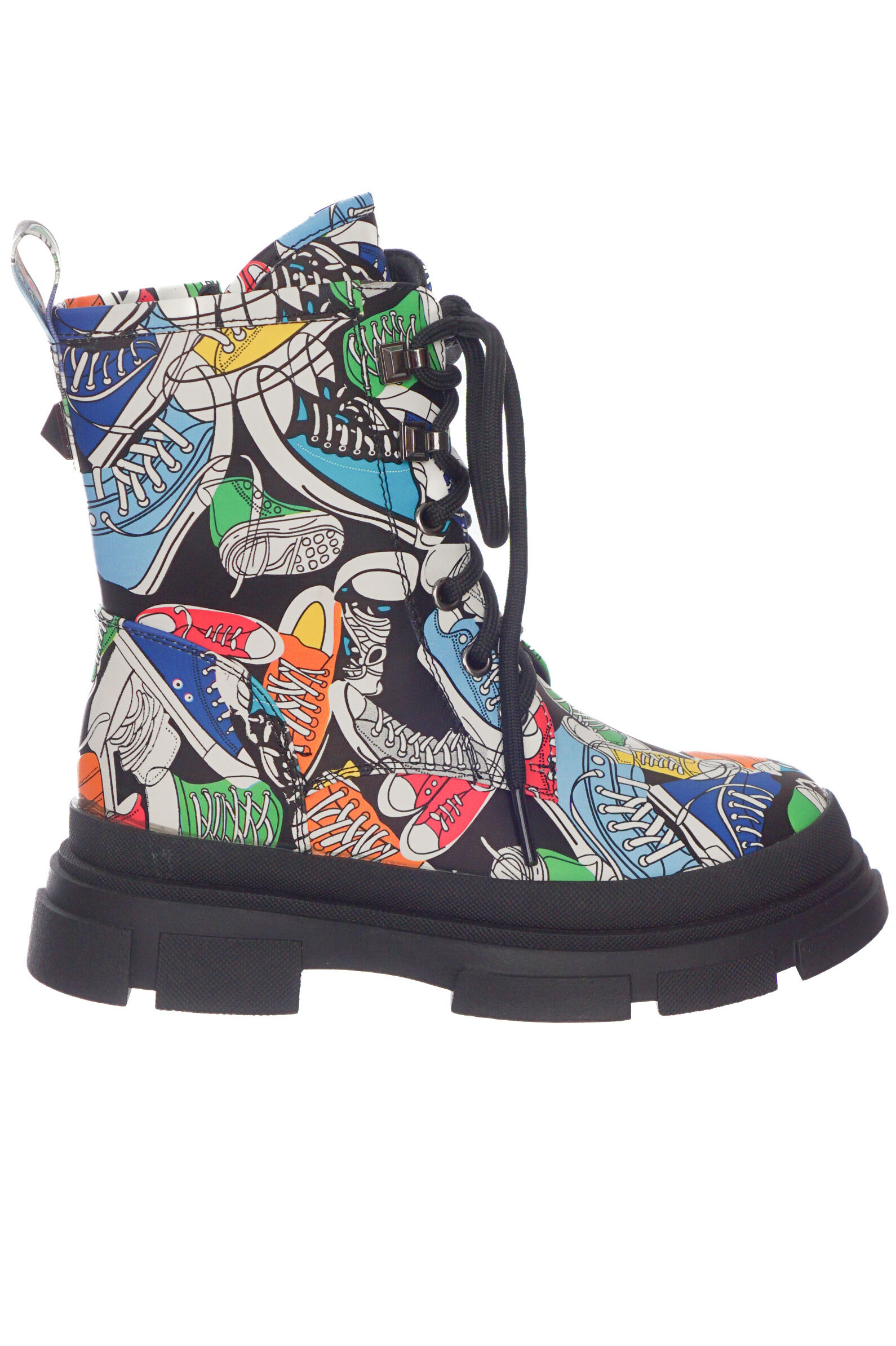 Ботинки дев. АРТ.51-860B,мульт,и.к/тек