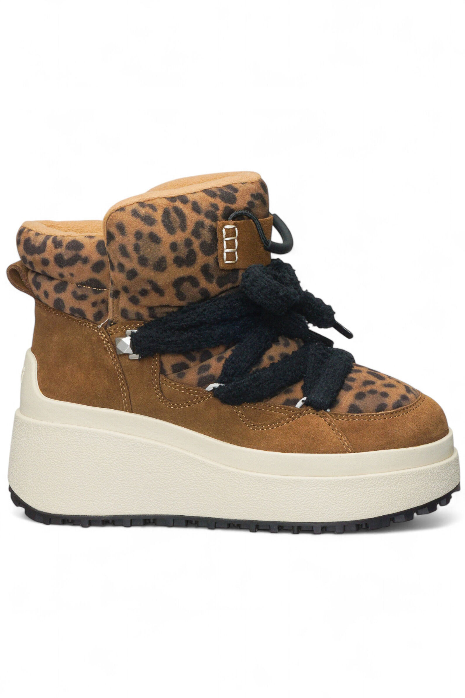 Ботинки жен. АРТ.FW25-S-151907-001,леоп-кор,н.з/тек