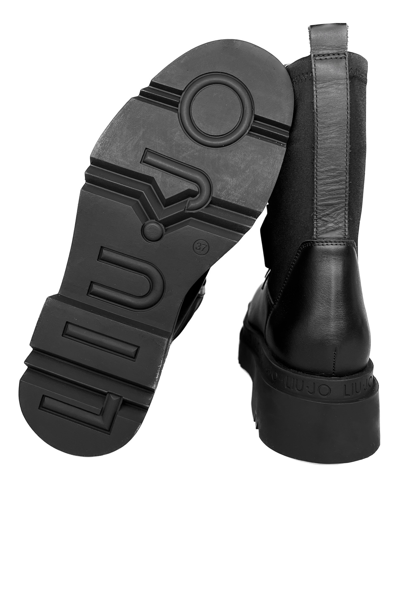 Ботинки жен. АРТ.SF2171TX21822222,чер,н.к-и.к/тек