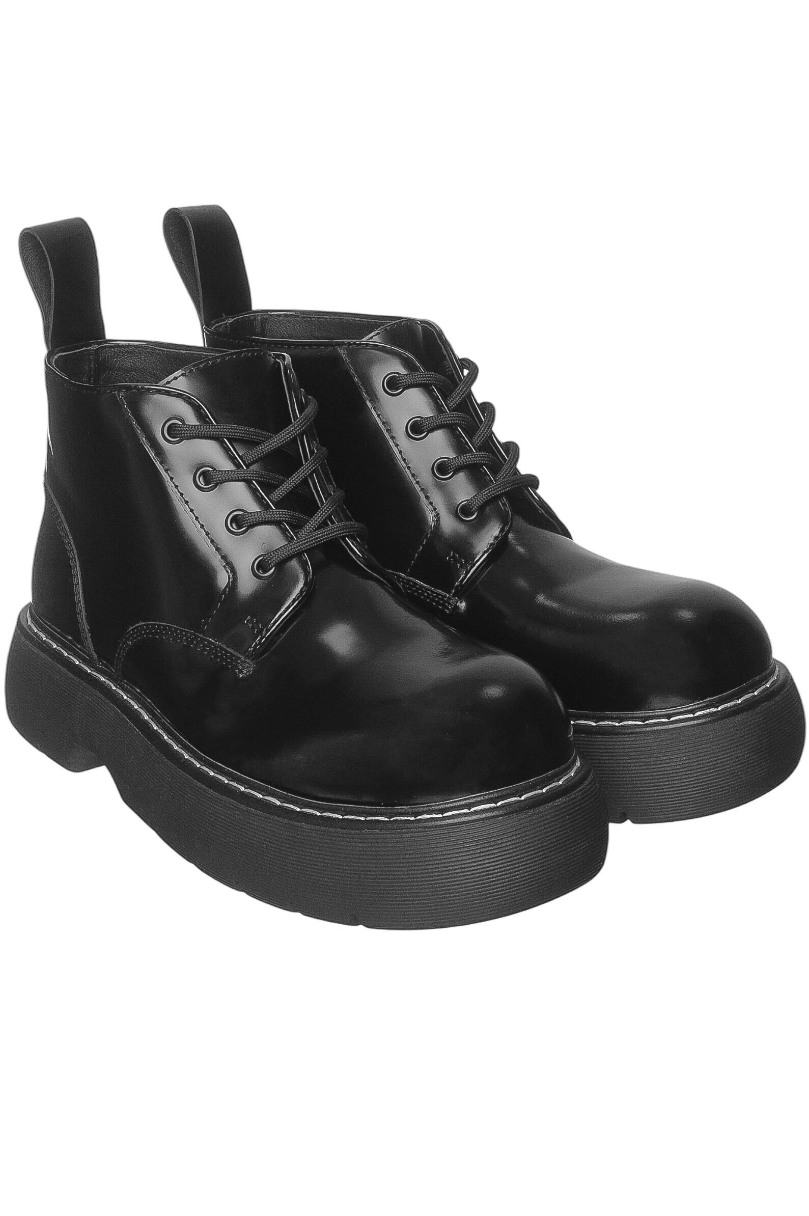 Ботинки жен. АРТ.SPAYWARE,чер,н.к/н.к