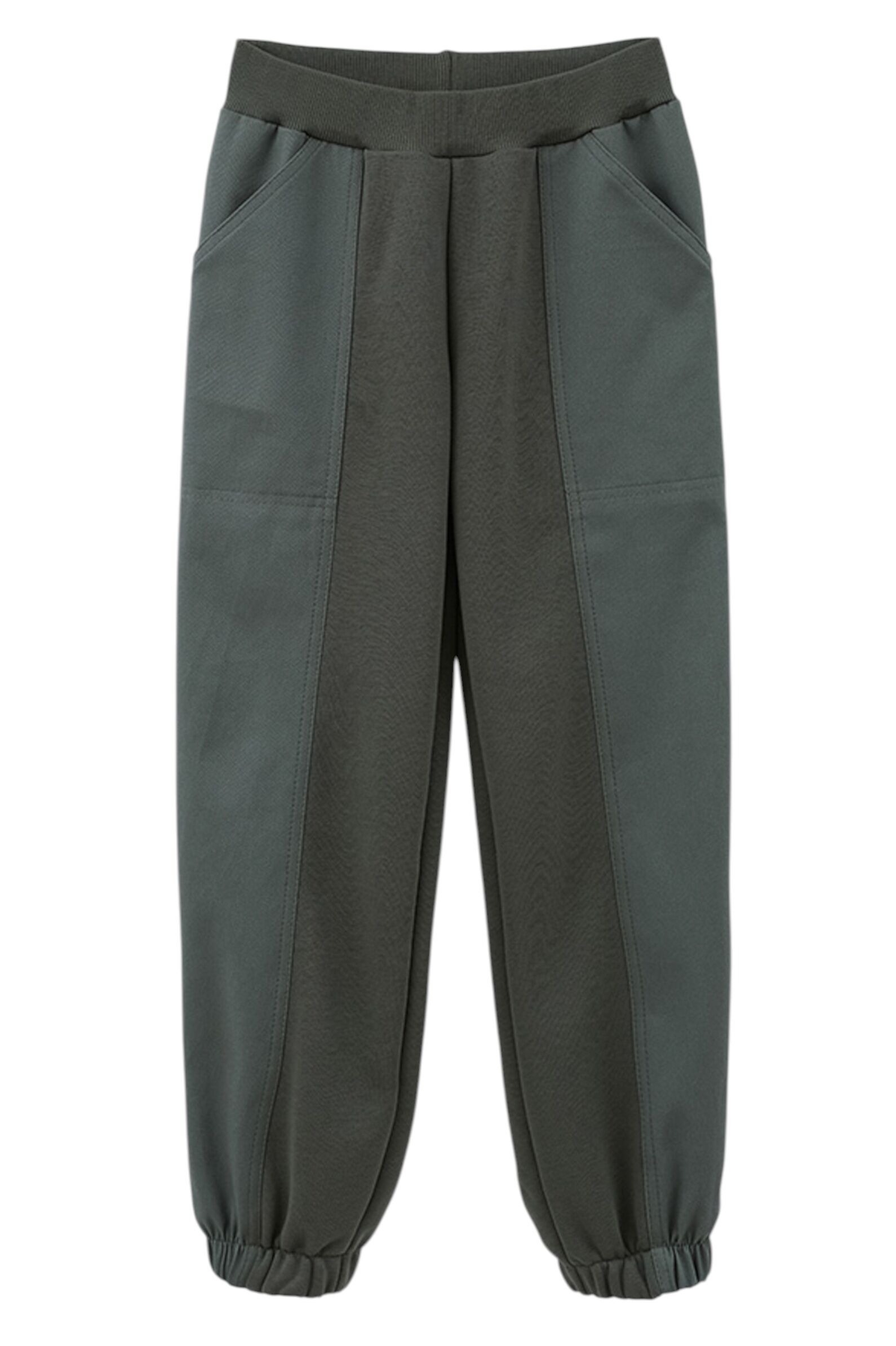 Брюки мал. АРТ.252124,сер-зел,хл-пэ-эл