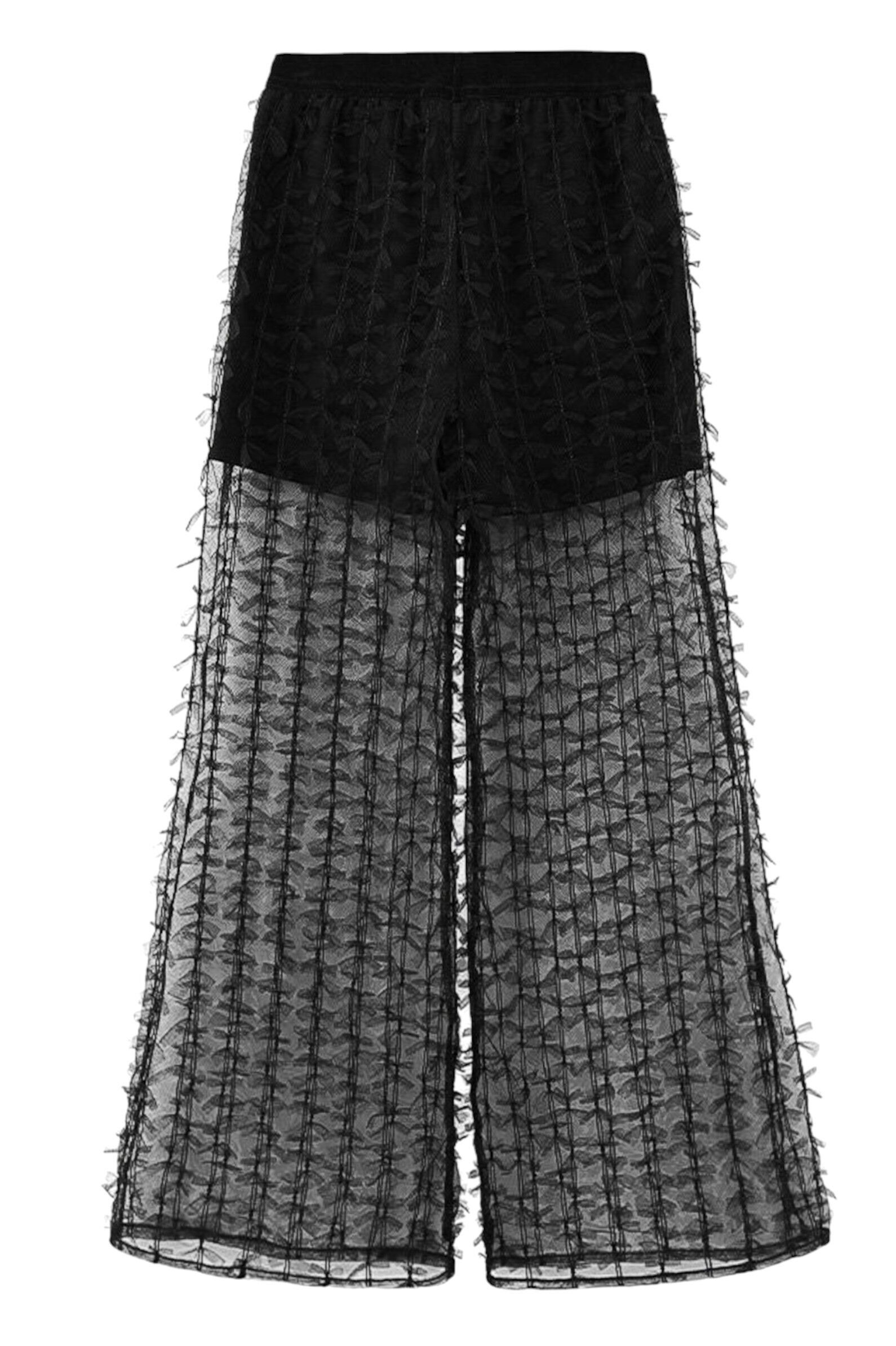 Брюки дев. АРТ.252237,чер,хл-эл-пэ