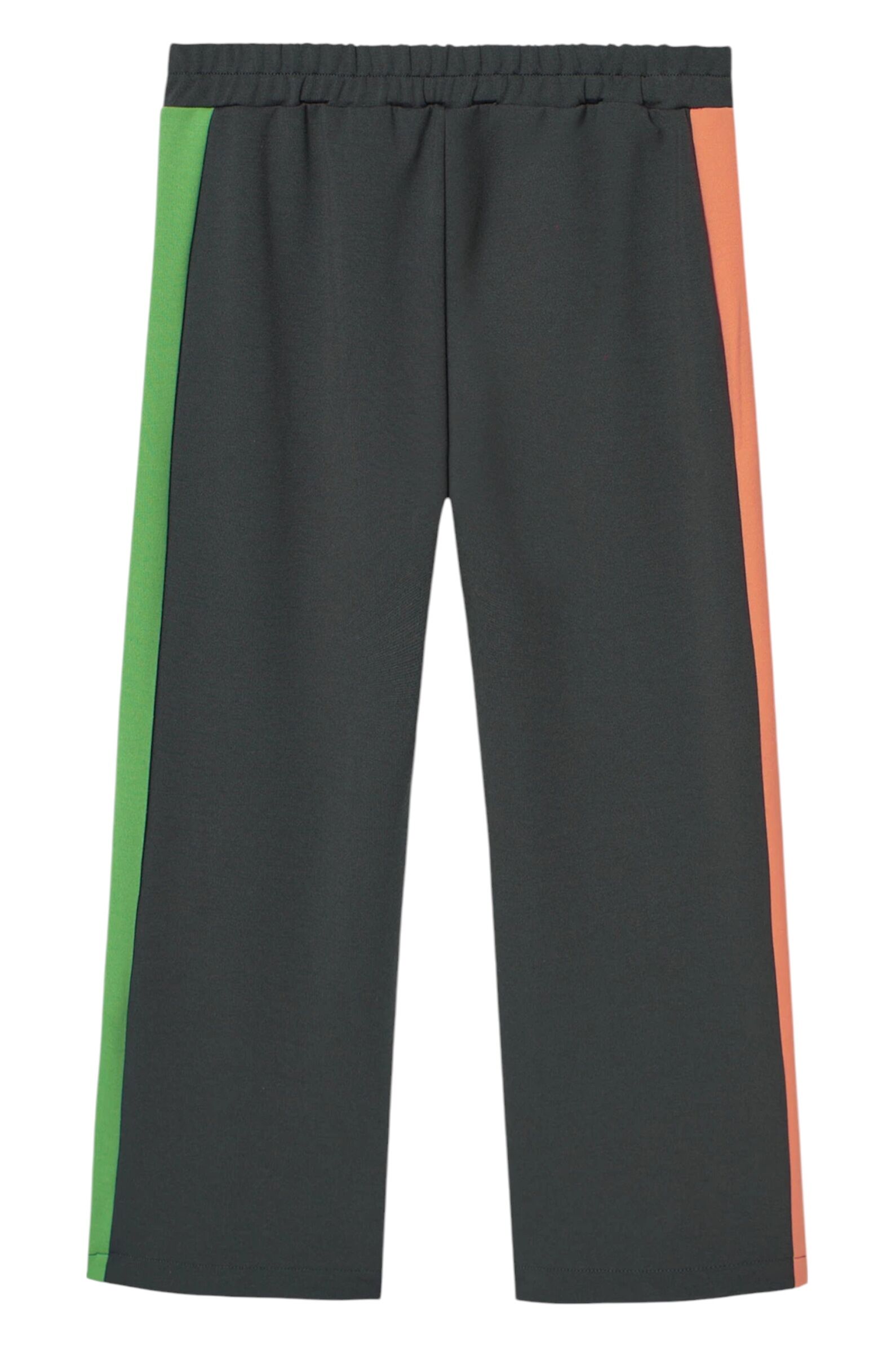 Брюки дев. АРТ.419116,сер-мул,пэ-вис-эл