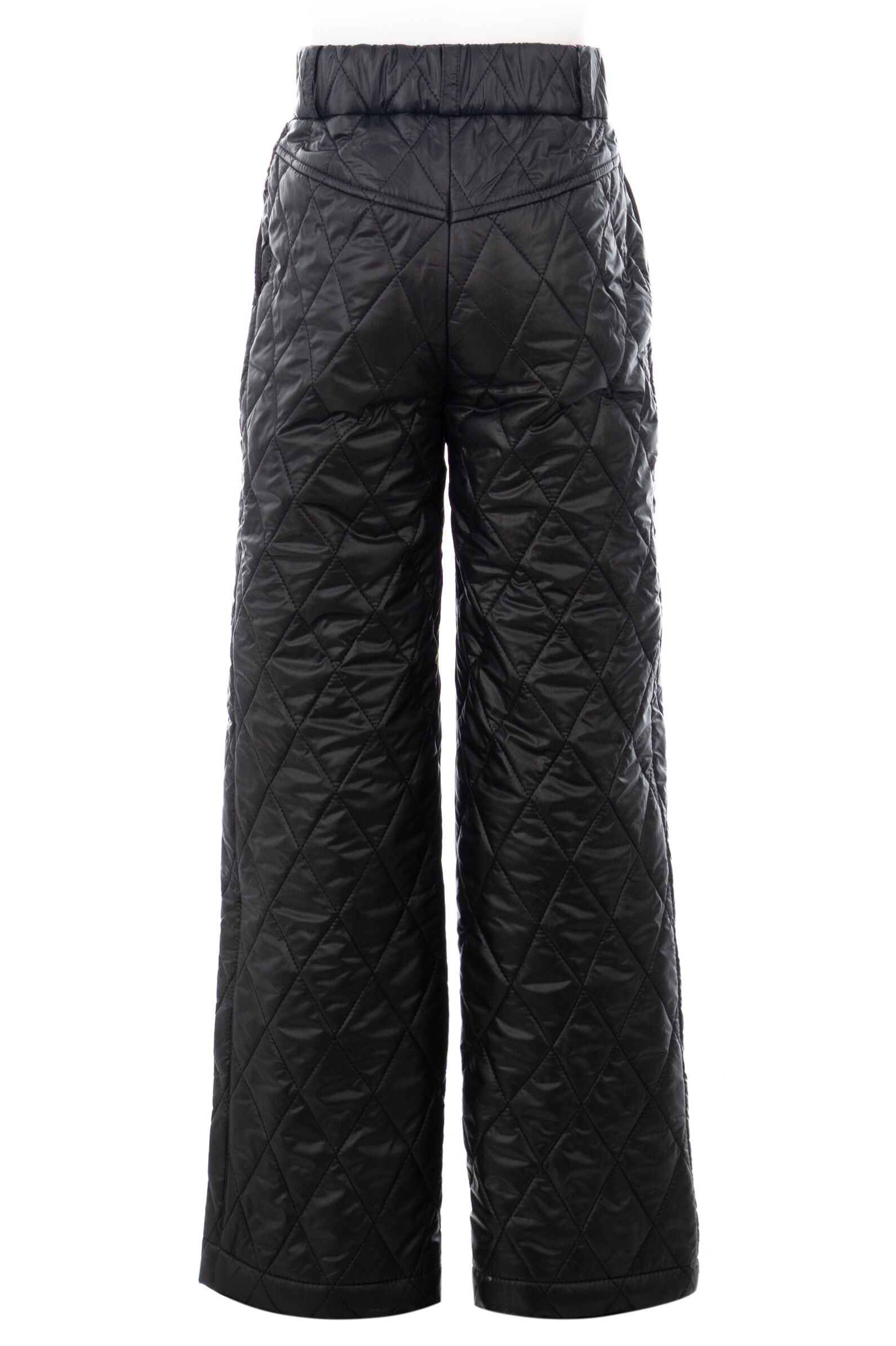 Брюки дев. АРТ.5039,чер,пэ