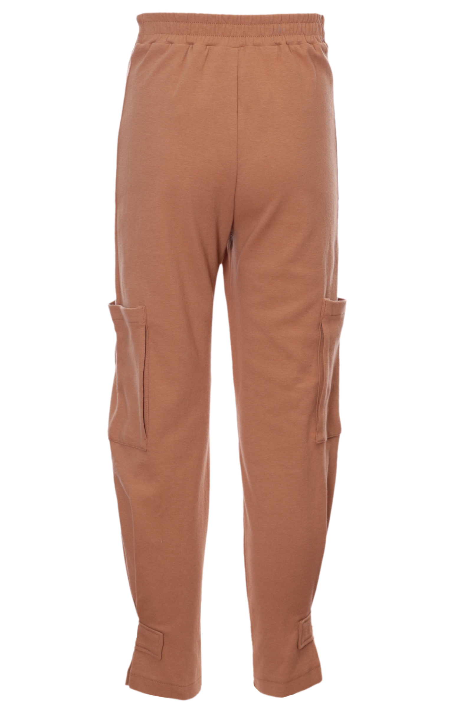 Брюки дев. АРТ.52123561,св.кор,хл-пэ-эл