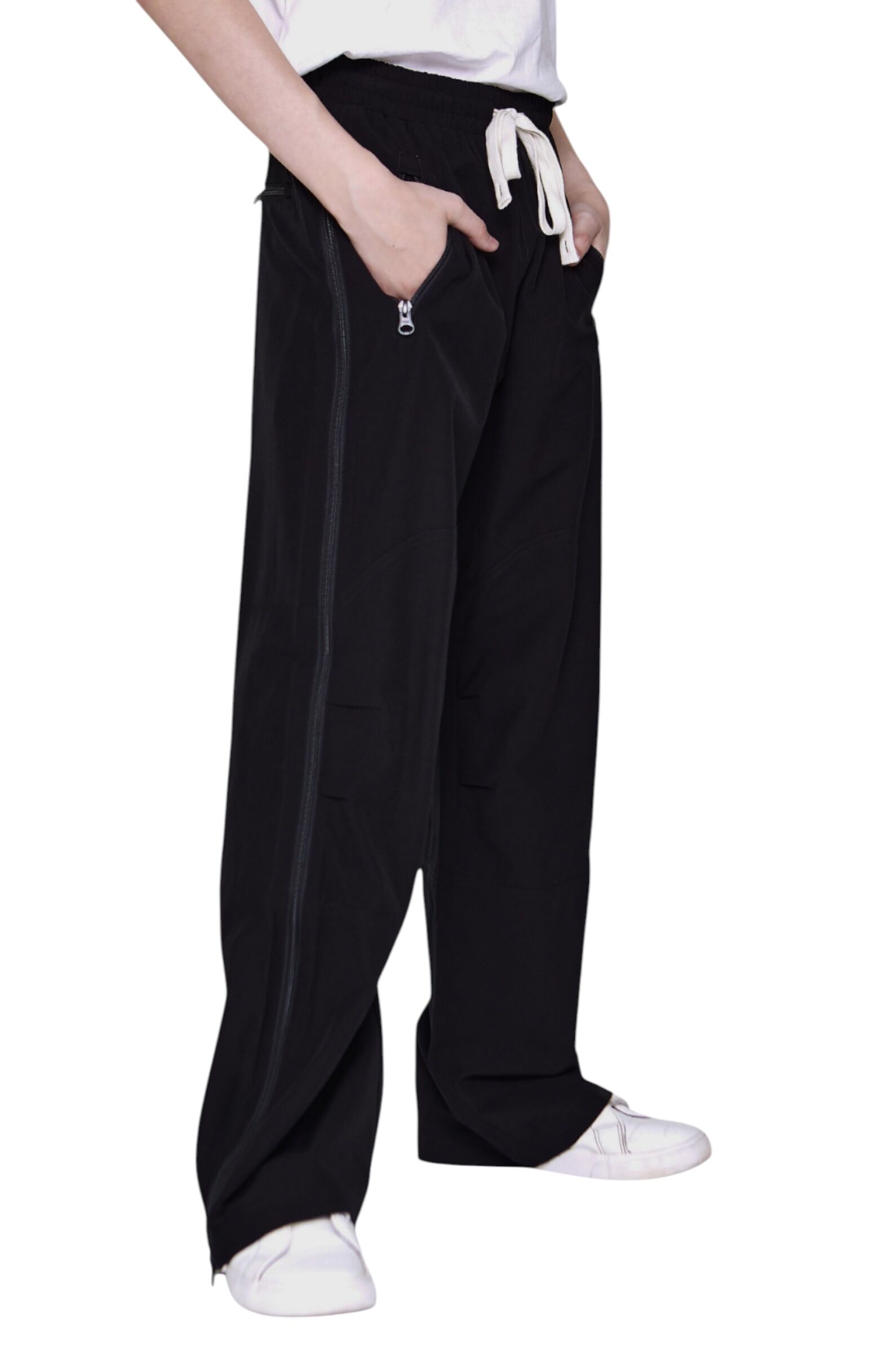 Брюки АРТ.B-TR35155,чер-бел,вис-па-эл