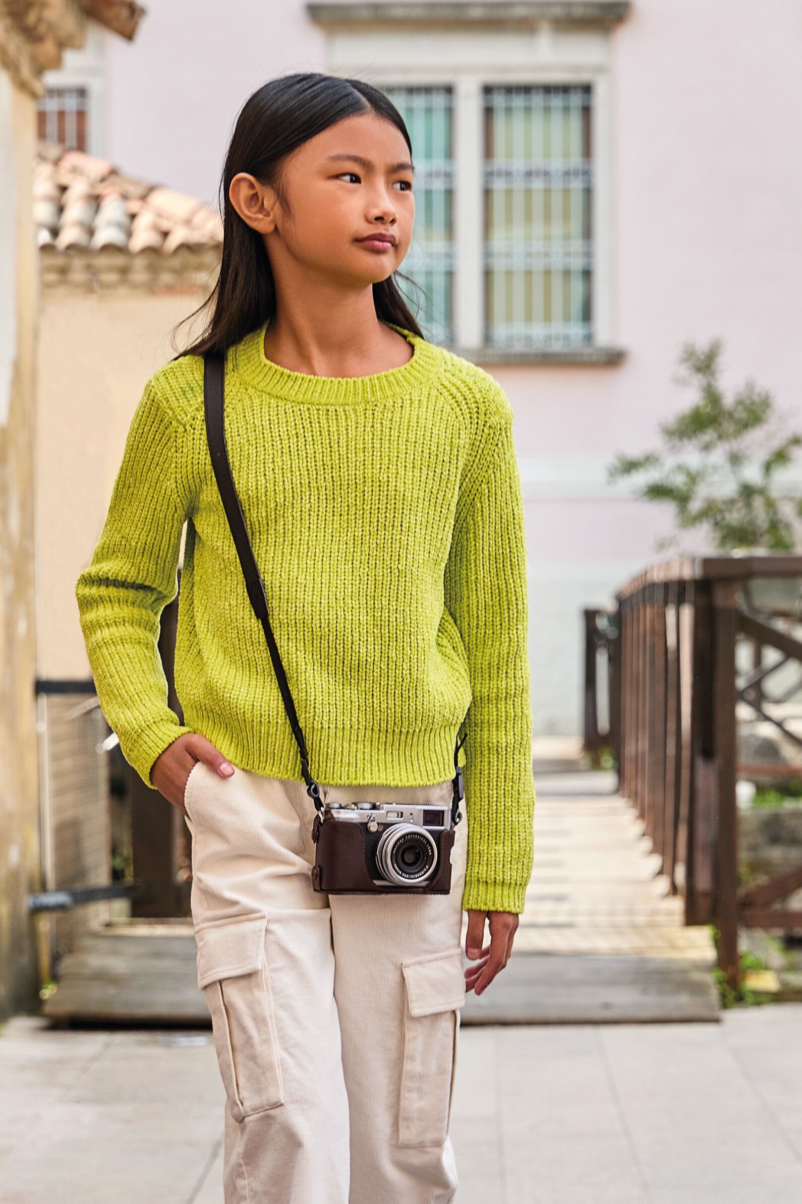 Джемпер дев. АРТ.0.F505.00,св.зел,пэ