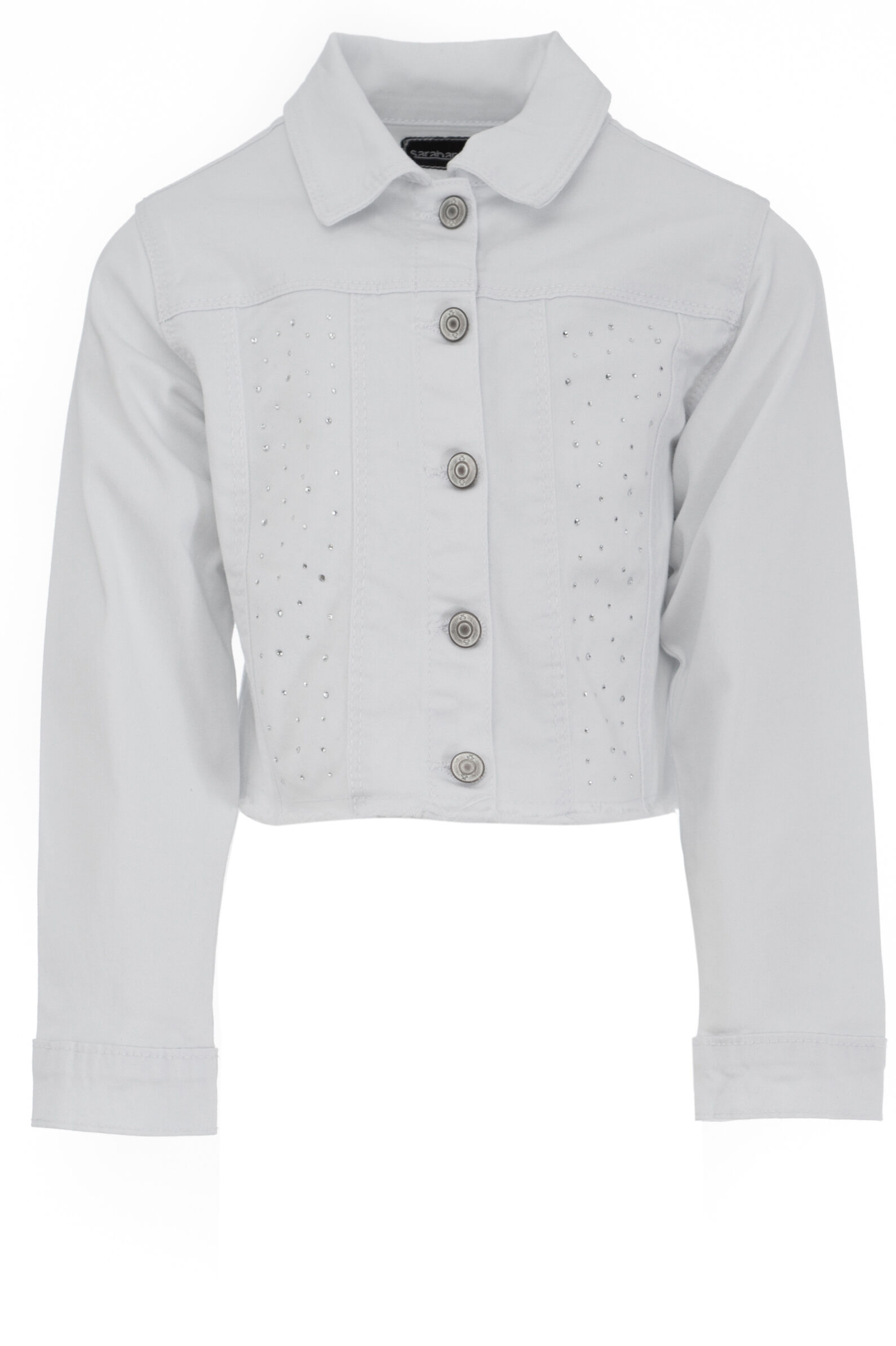 Джинсовка дев. АРТ.0 8232 00,бел,хл-эл