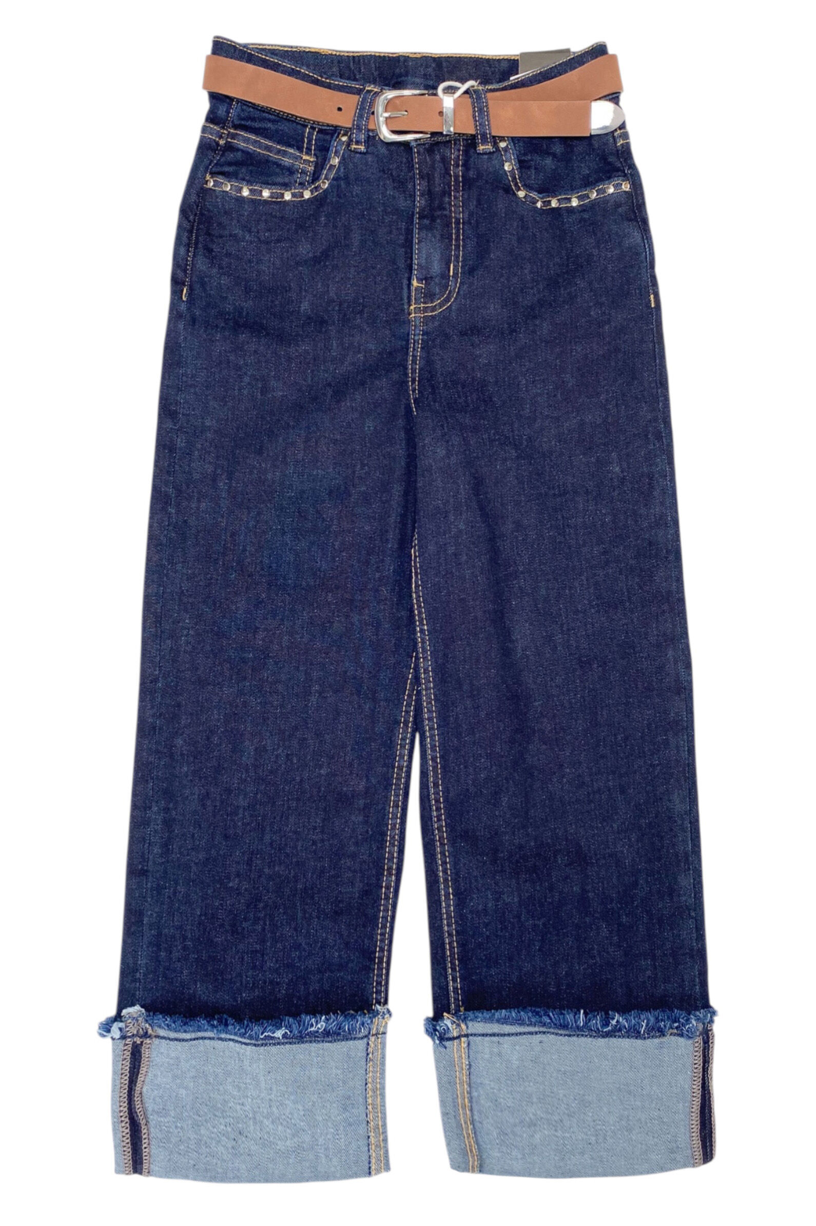 Джинсы дев. АРТ.0.F559.K1,т.син,хл-эл