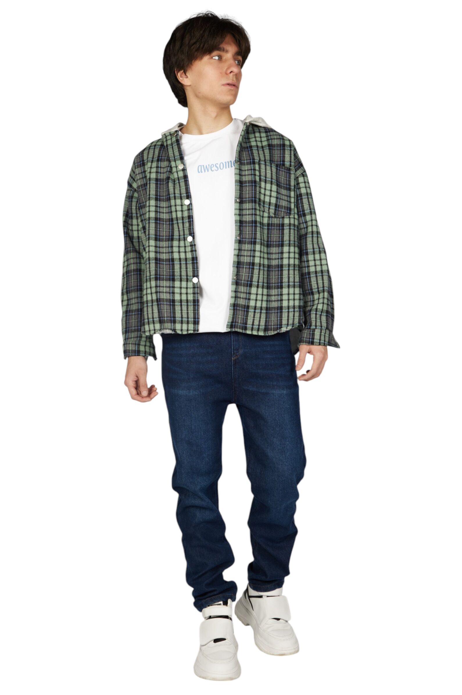 Джинсы АРТ.B-JN35524,син,хл