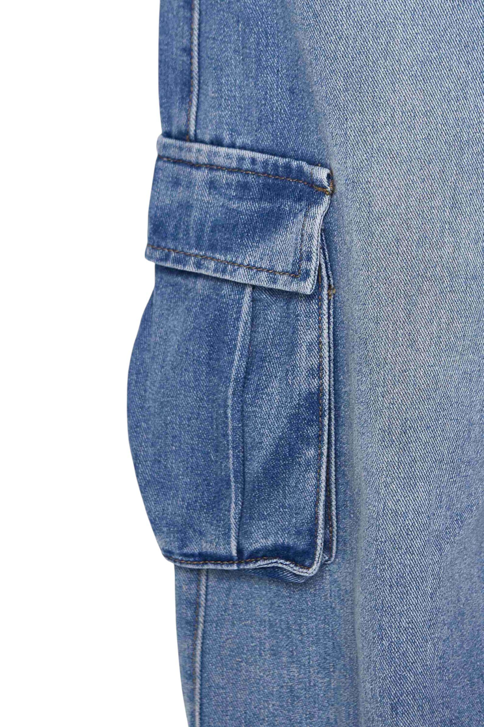 Джинсы дев АРТ.G-JN25134,гол,хл