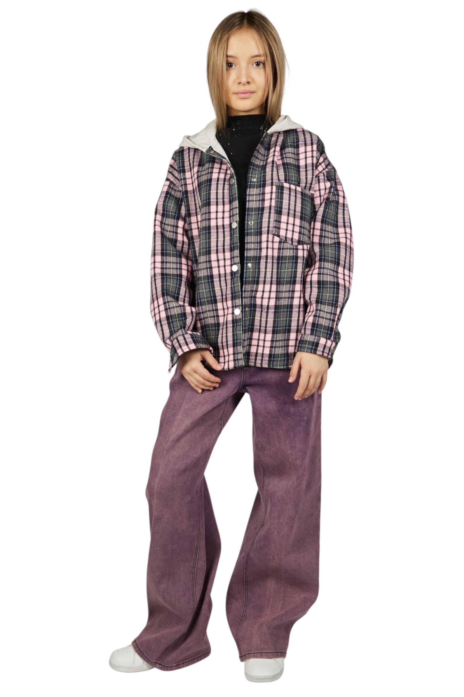 Джинсы дев. АРТ.G-JN25468,сирен,хл