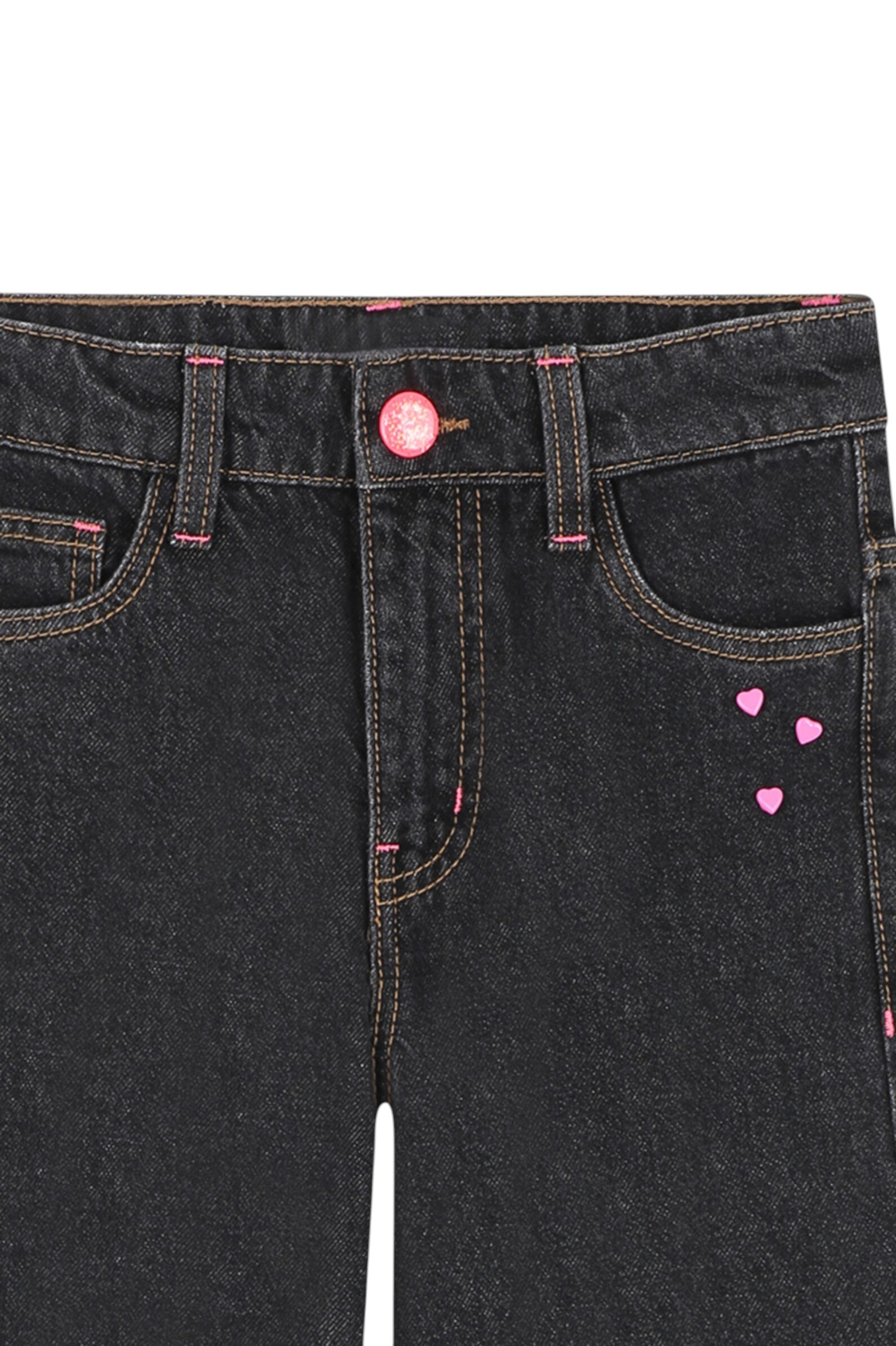 Джинсы дев. АРТ.U21340/Z21,чер,хл