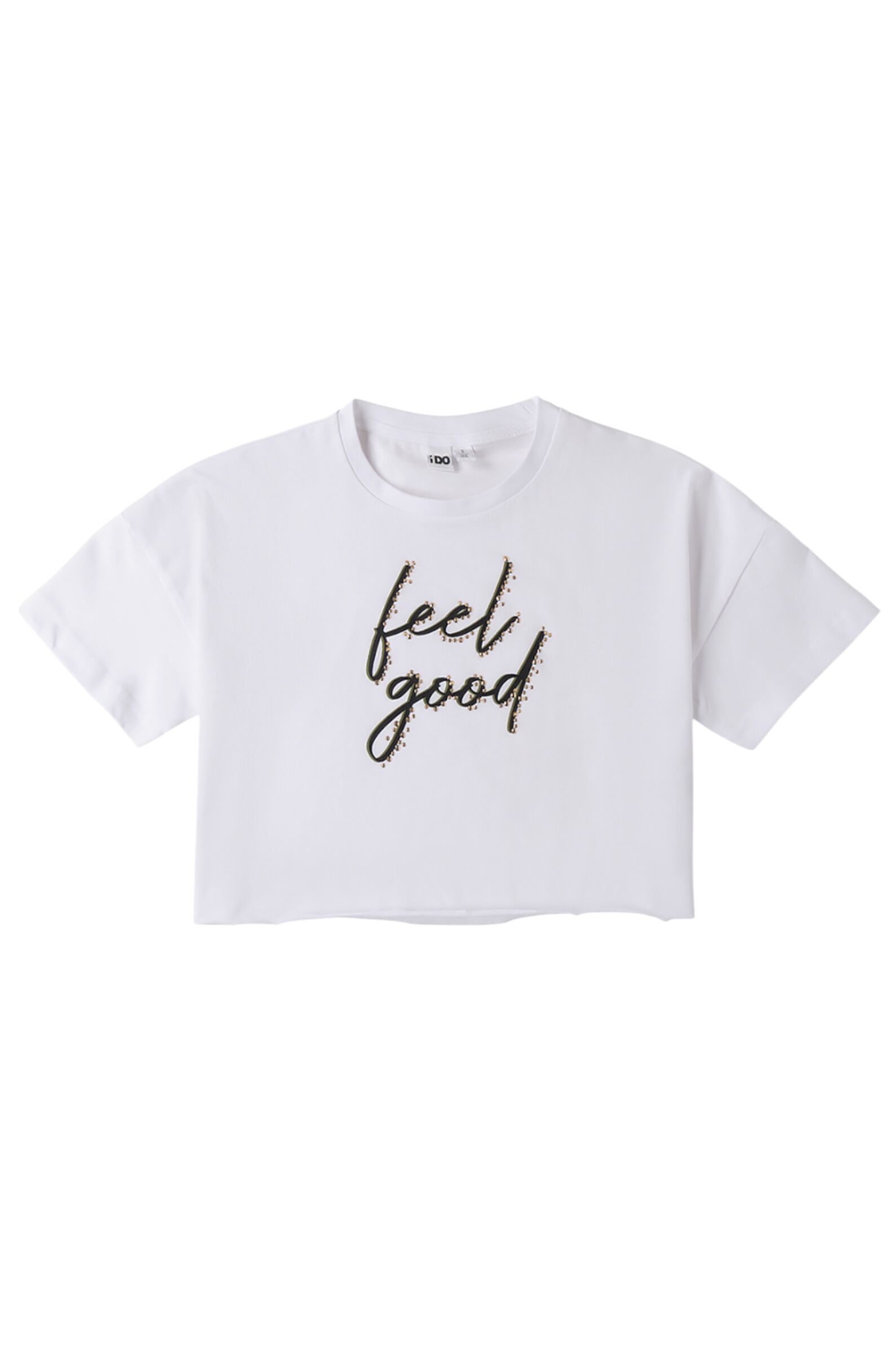 Футболка дев. АРТ.4.B845.00,бел,хл