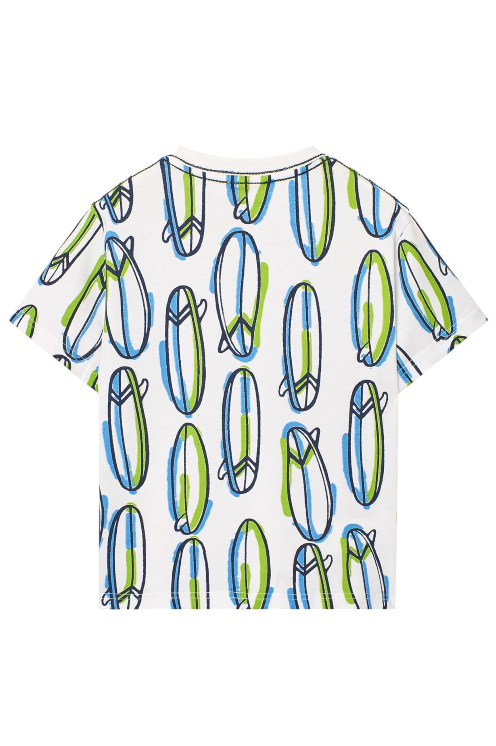 Футболка мал. АРТ.531133,бел-мул,хл