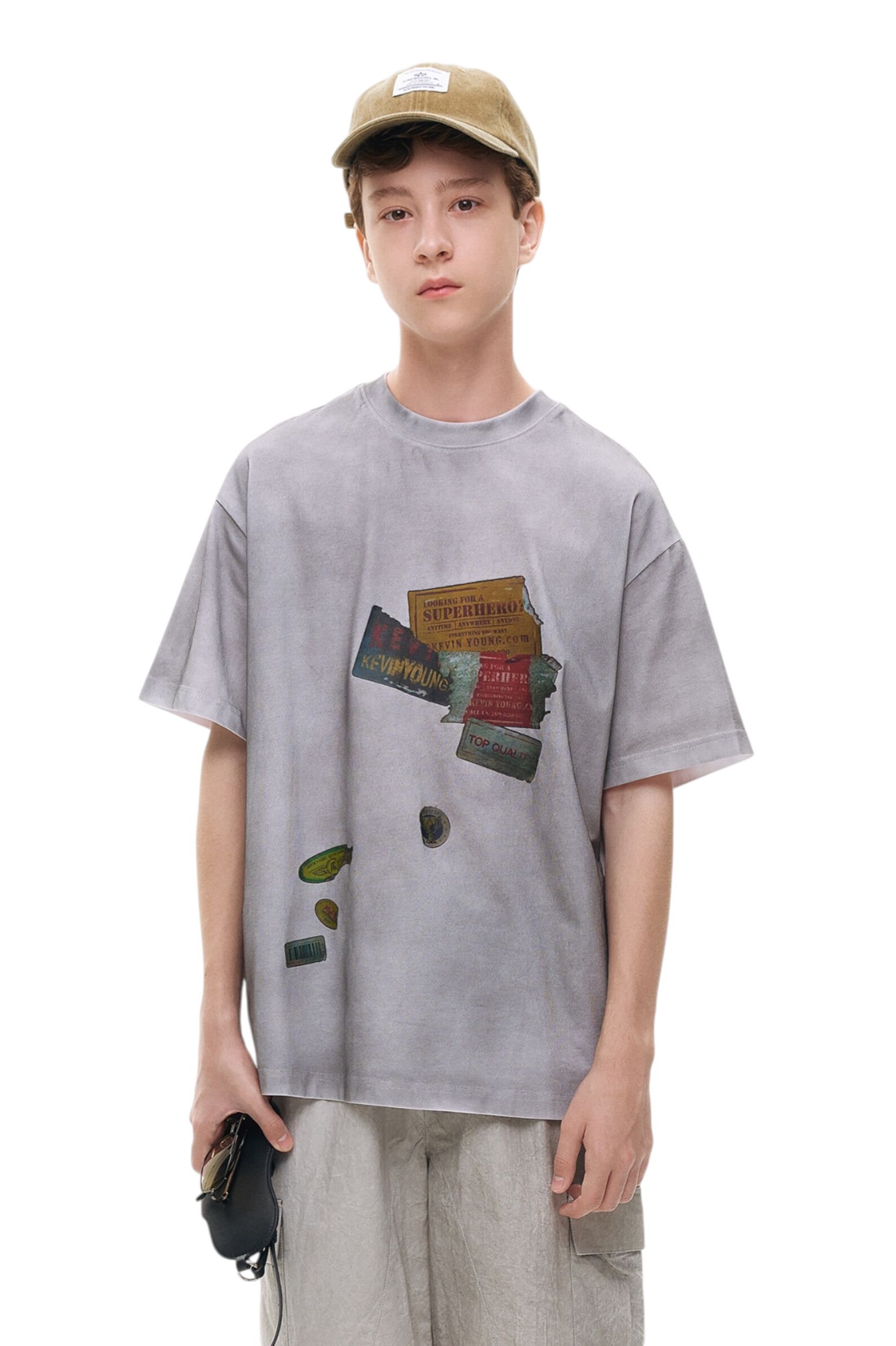 Футболка АРТ.AA235033,сер-мул,хл