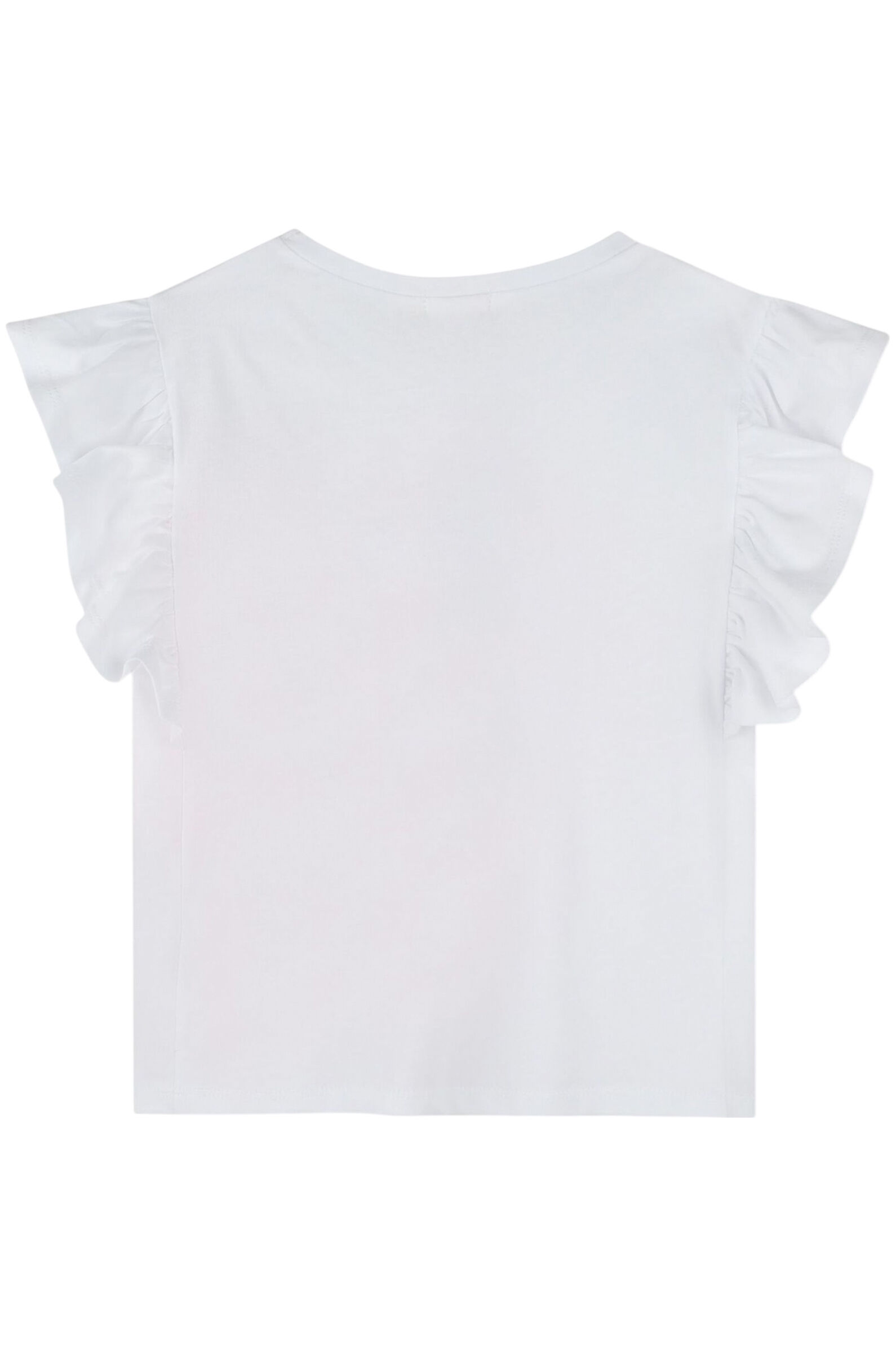 Футболка дев. АРТ.U21045/10P,бел-роз,хл