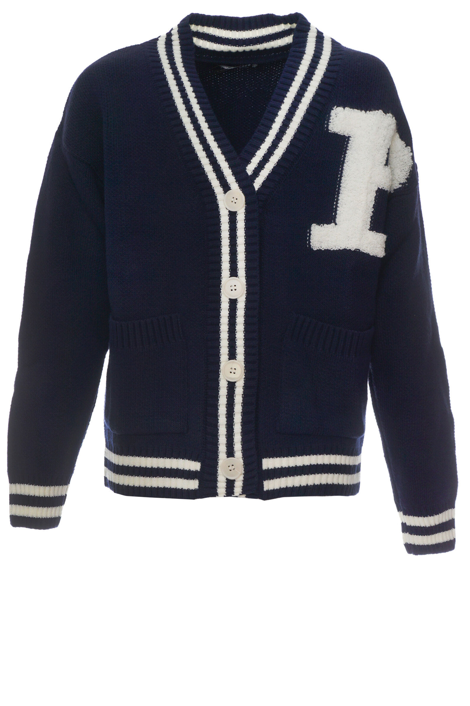 Кардиган дев. АРТ.8096,син-бел,хл-акр