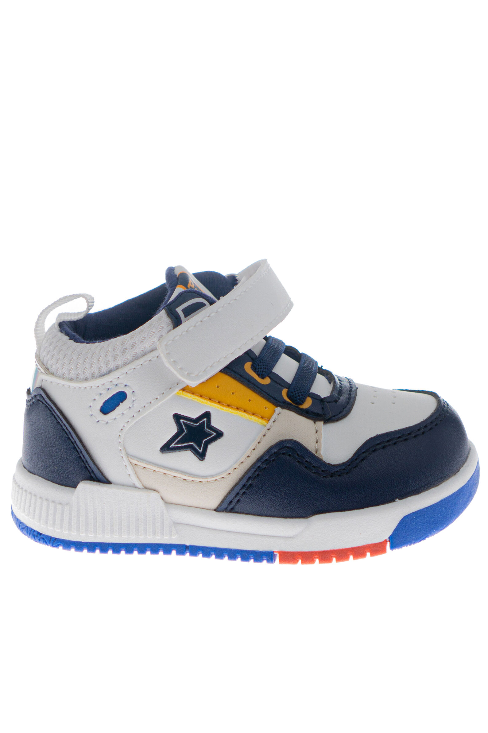 Кеды мал. АРТ.7-724018-2443,бел-син,и.к-тек/тек