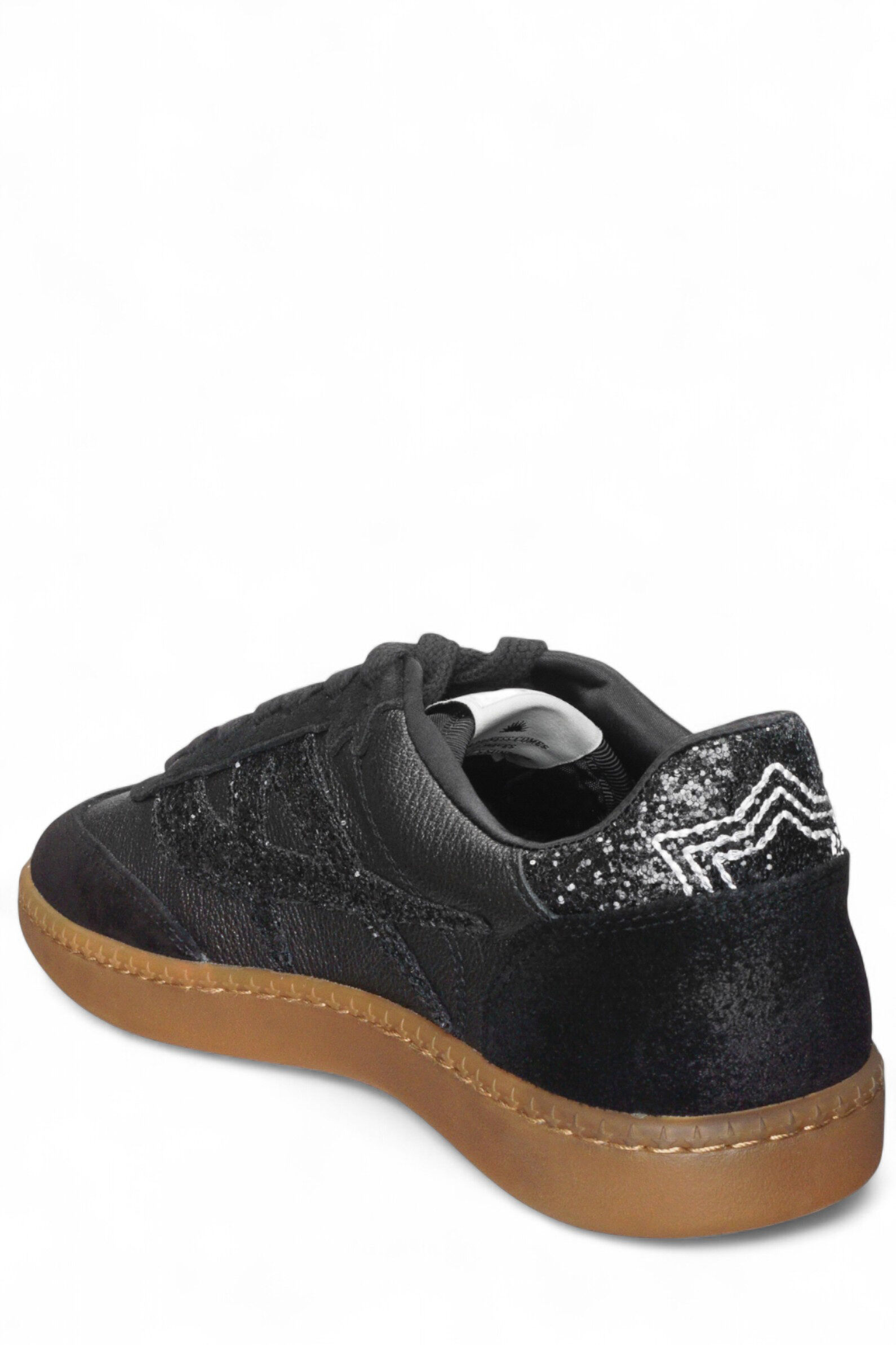 Кеды жен. АРТ.FW25-S-152088-007,чер,н.з-глит/тек