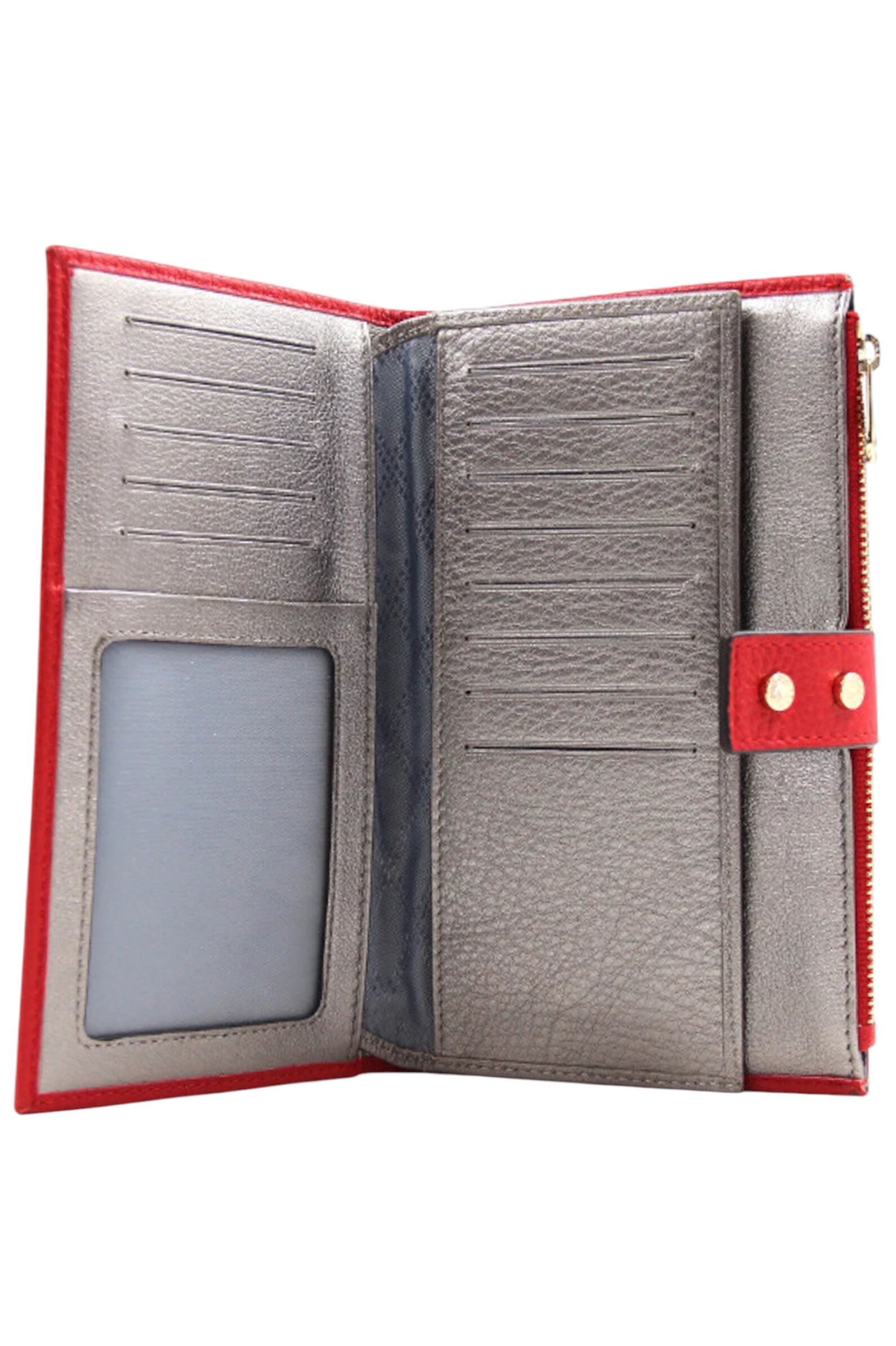 Кошелек жен. АРТ.77038,крас,н.к/тек