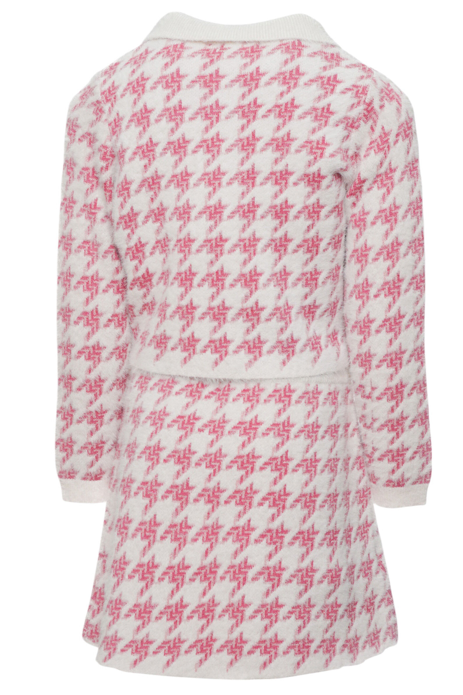 Костюм дев. АРТ.5545,роз-бел,па-акр-вис-пэ