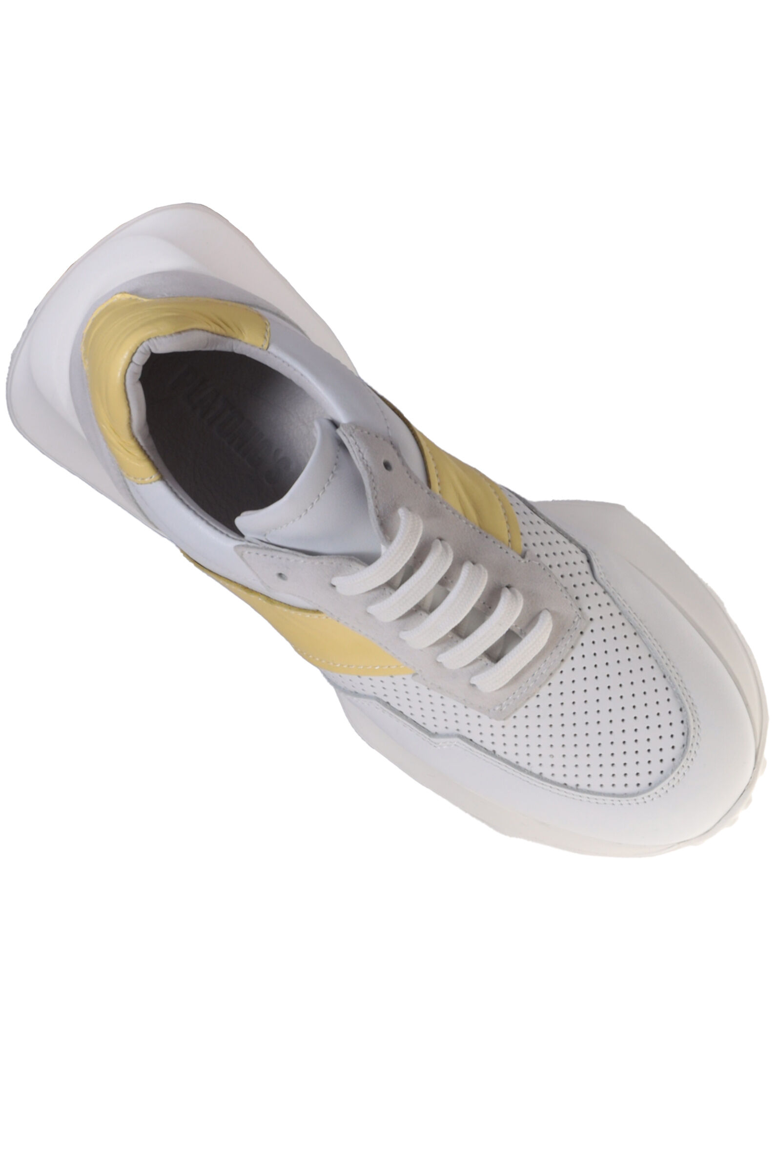 Кроссовки жен. АРТ.37461-72,бел-жел,н.к-з/н.к