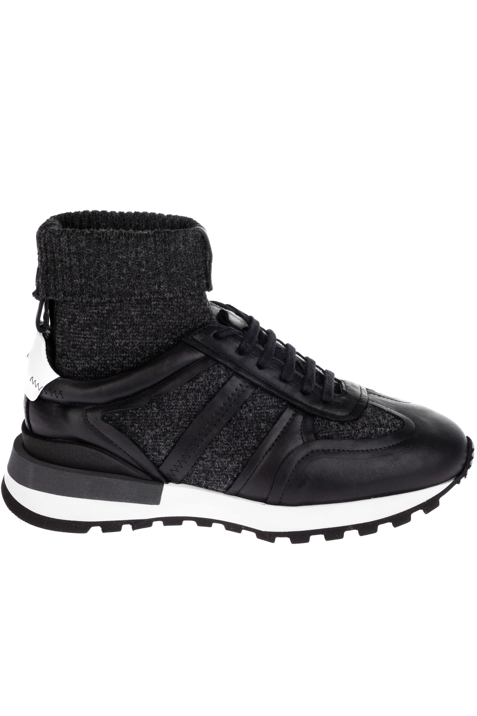 Кроссовки жен.АРТ.8540,чер,н.к-тек/н.к