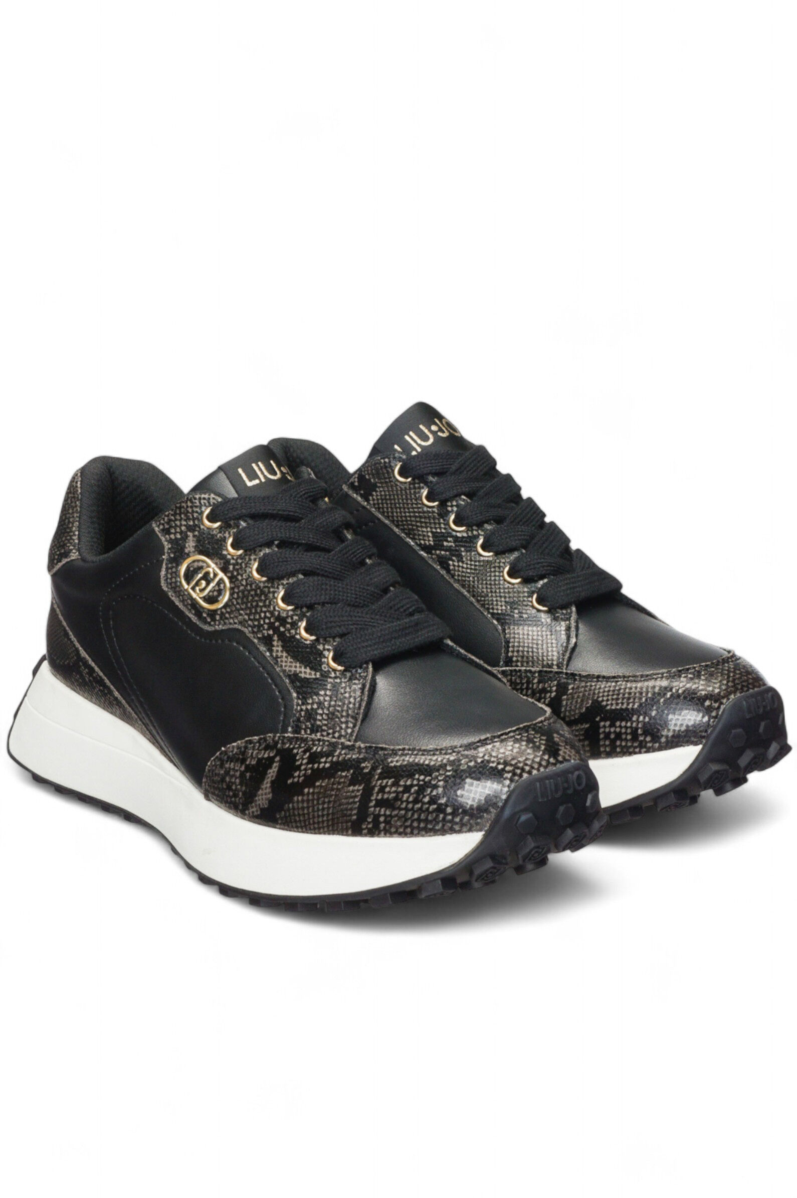 Кроссовки жен. АРТ.BF5027EX07222222,чер-сер,и.к/тек