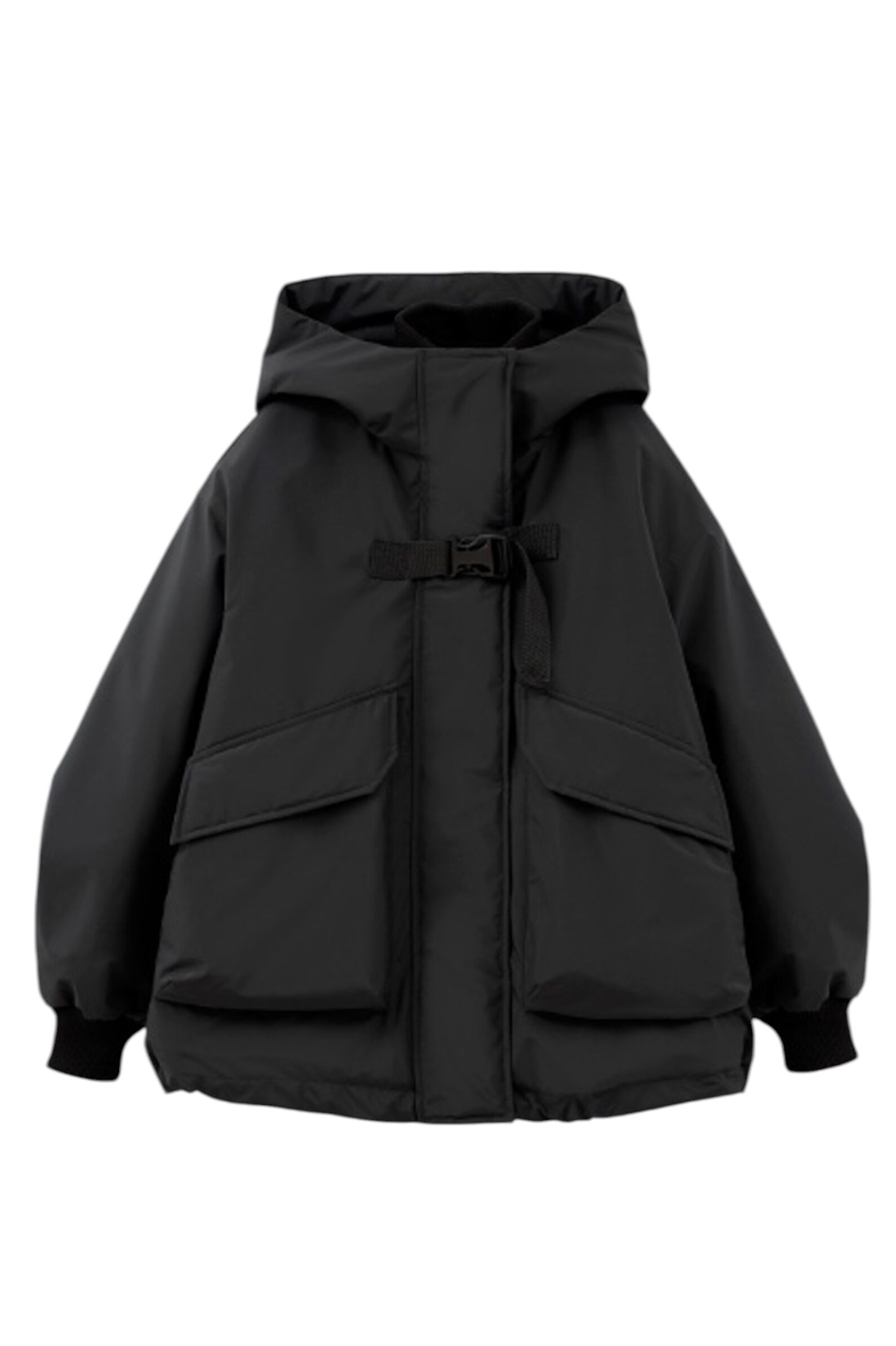 Куртка дев. АРТ.253306,чер,пэ/пэ