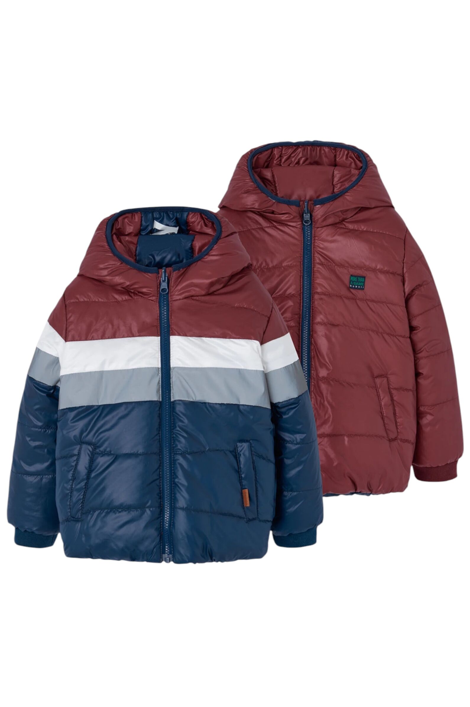 Куртка мал. АРТ.509138,син-крас,пэ/пэ