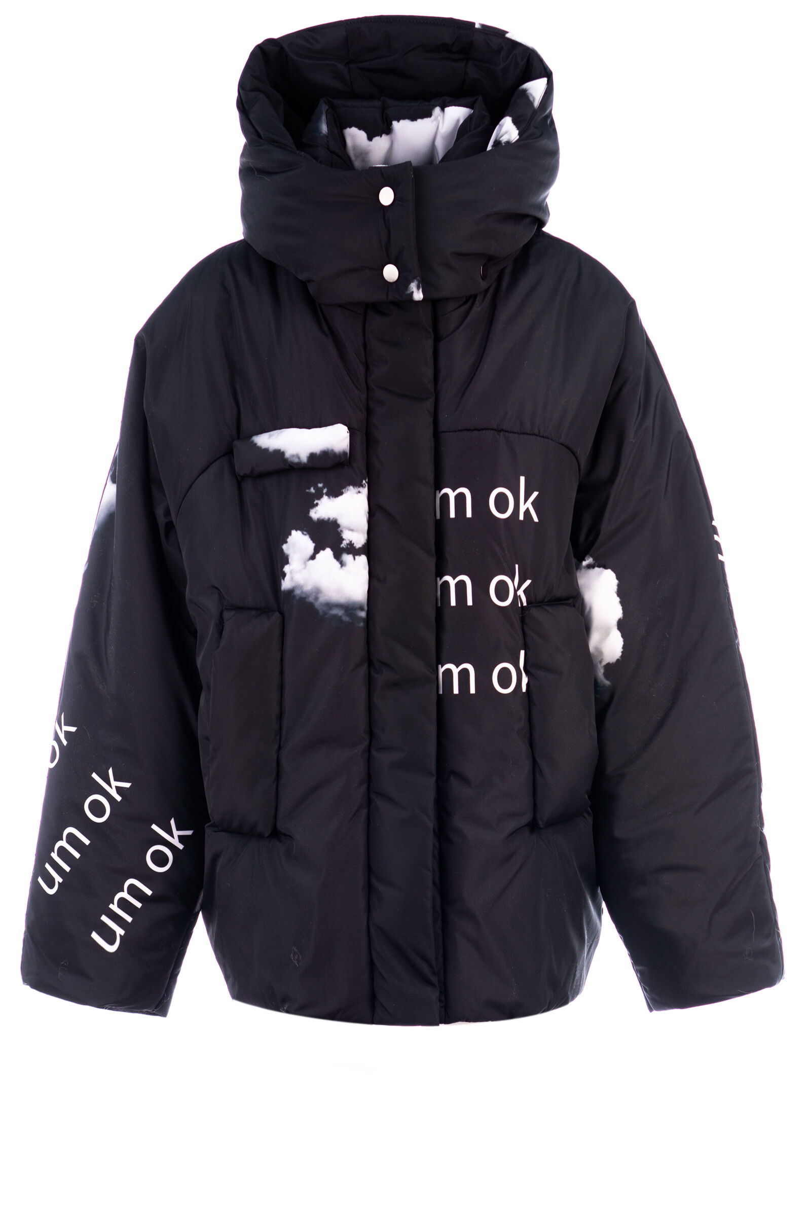 Куртка дев. АРТ.Devi,чер,полиэфир