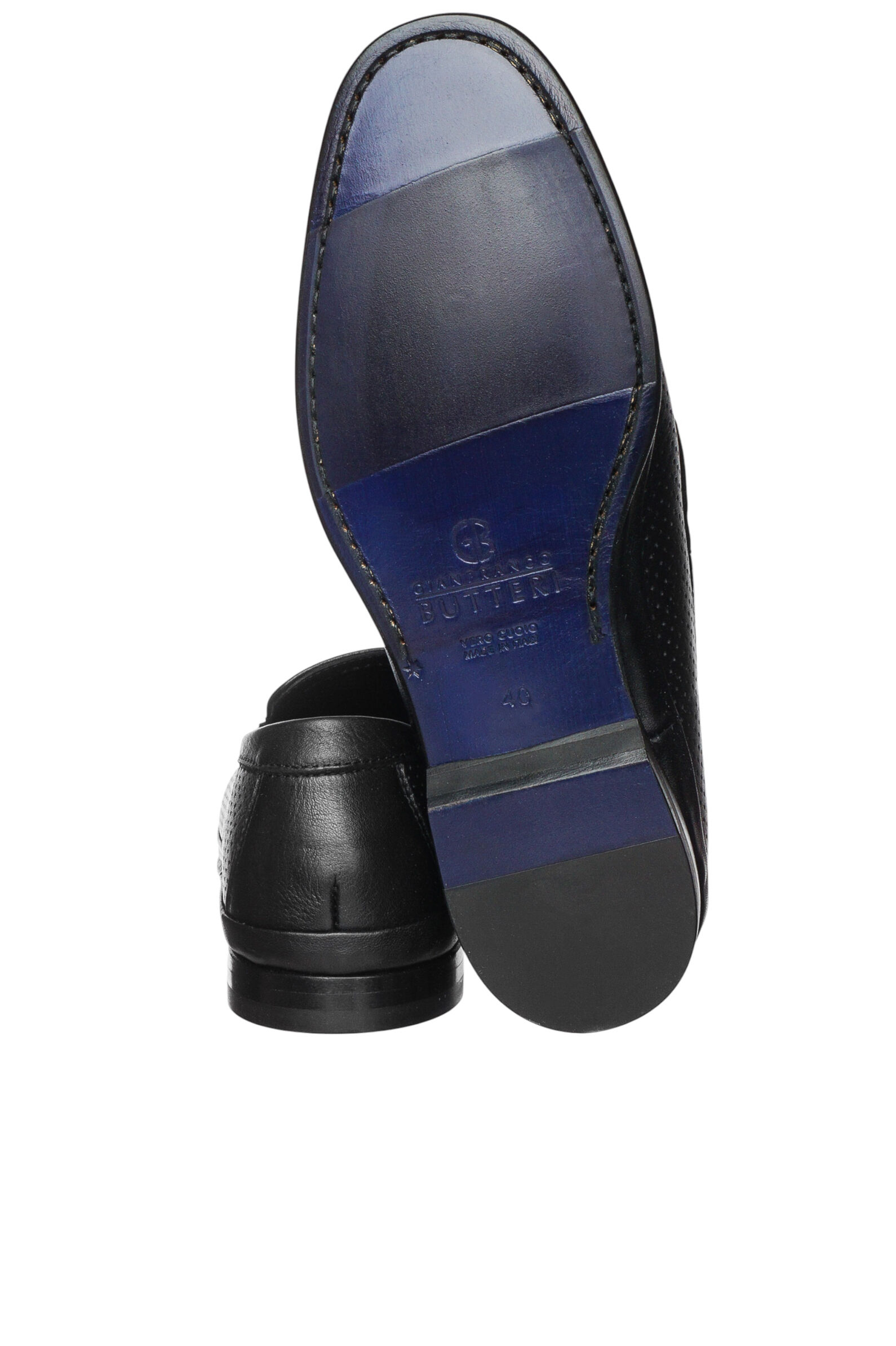 Лоферы муж. АРТ.48442,чер,н.к/н.к