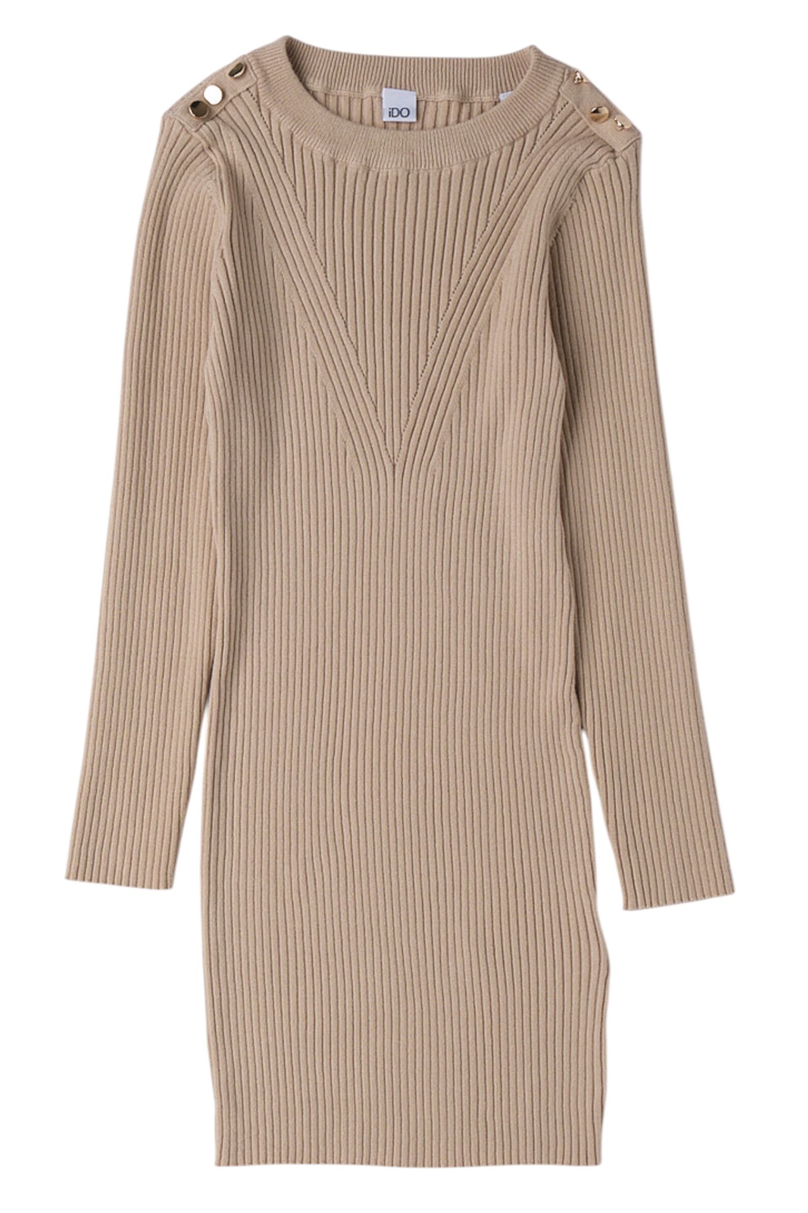 Платье дев. АРТ.4.F571.00,беж,вис-полиэф-нейл