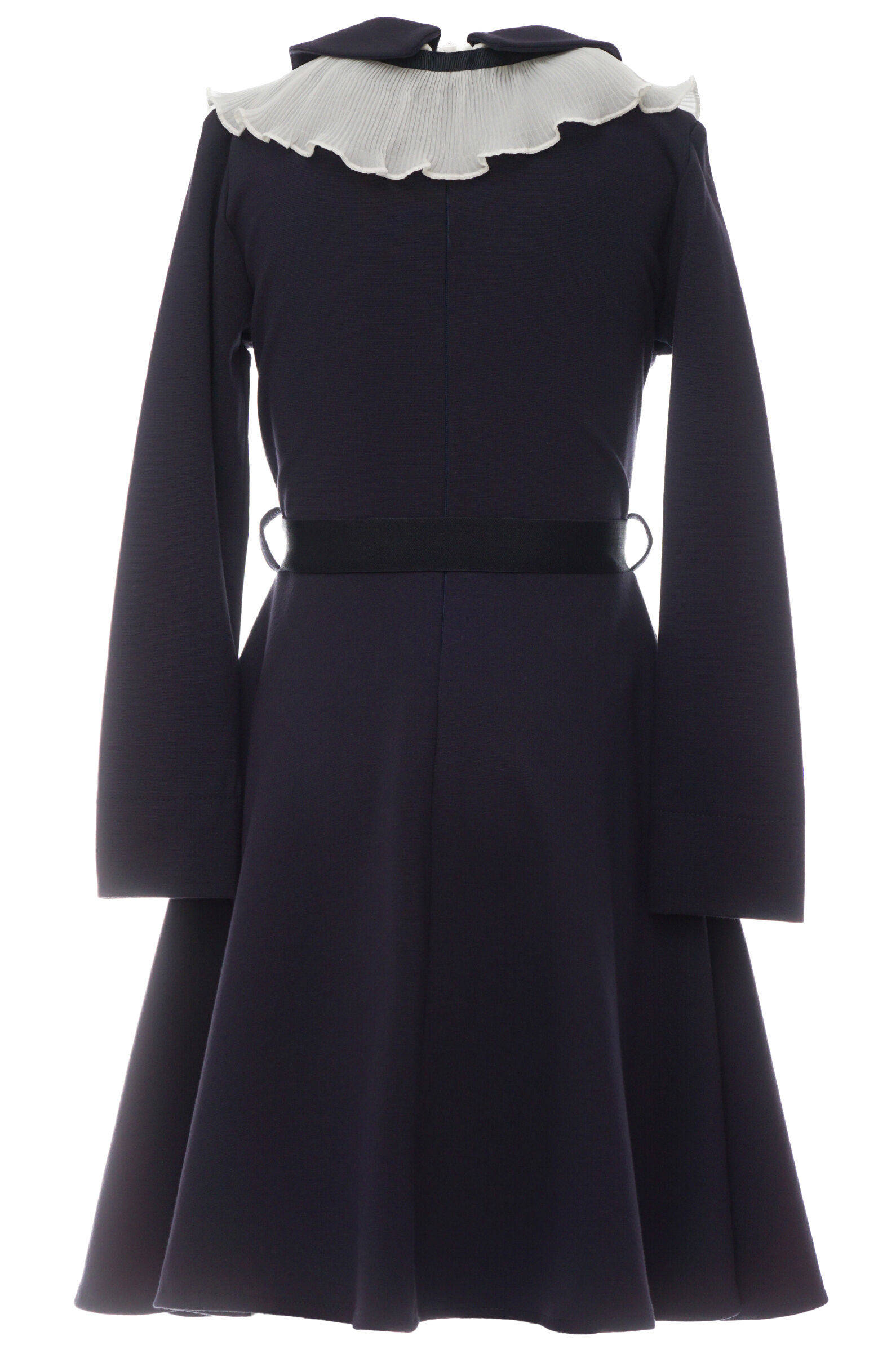 Платье дев. АРТ.D34446,син,нейл-вис-лайкра