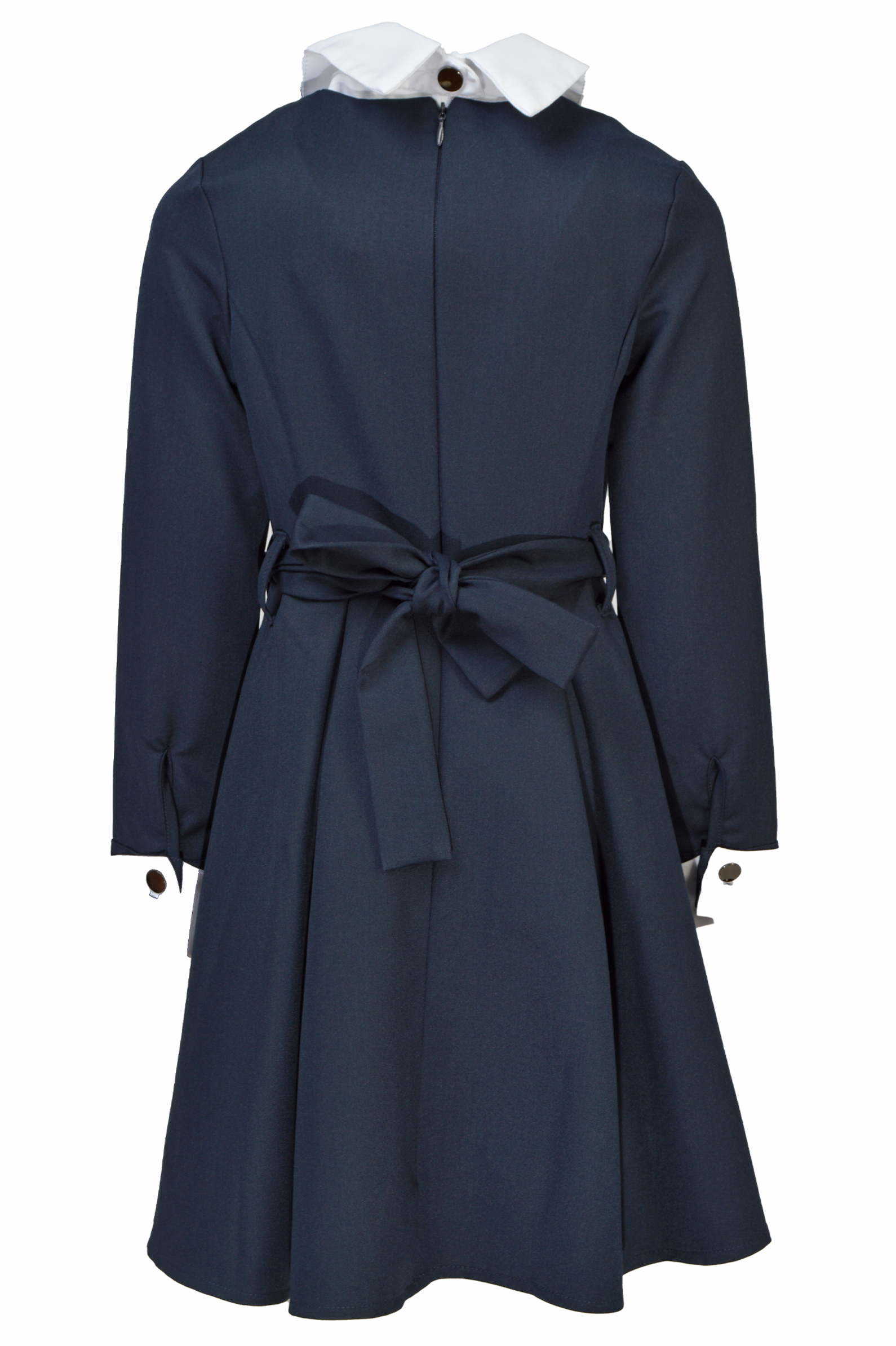 Платье дев. АРТ.LC23G-SRF-2-103,син,вис-пэ