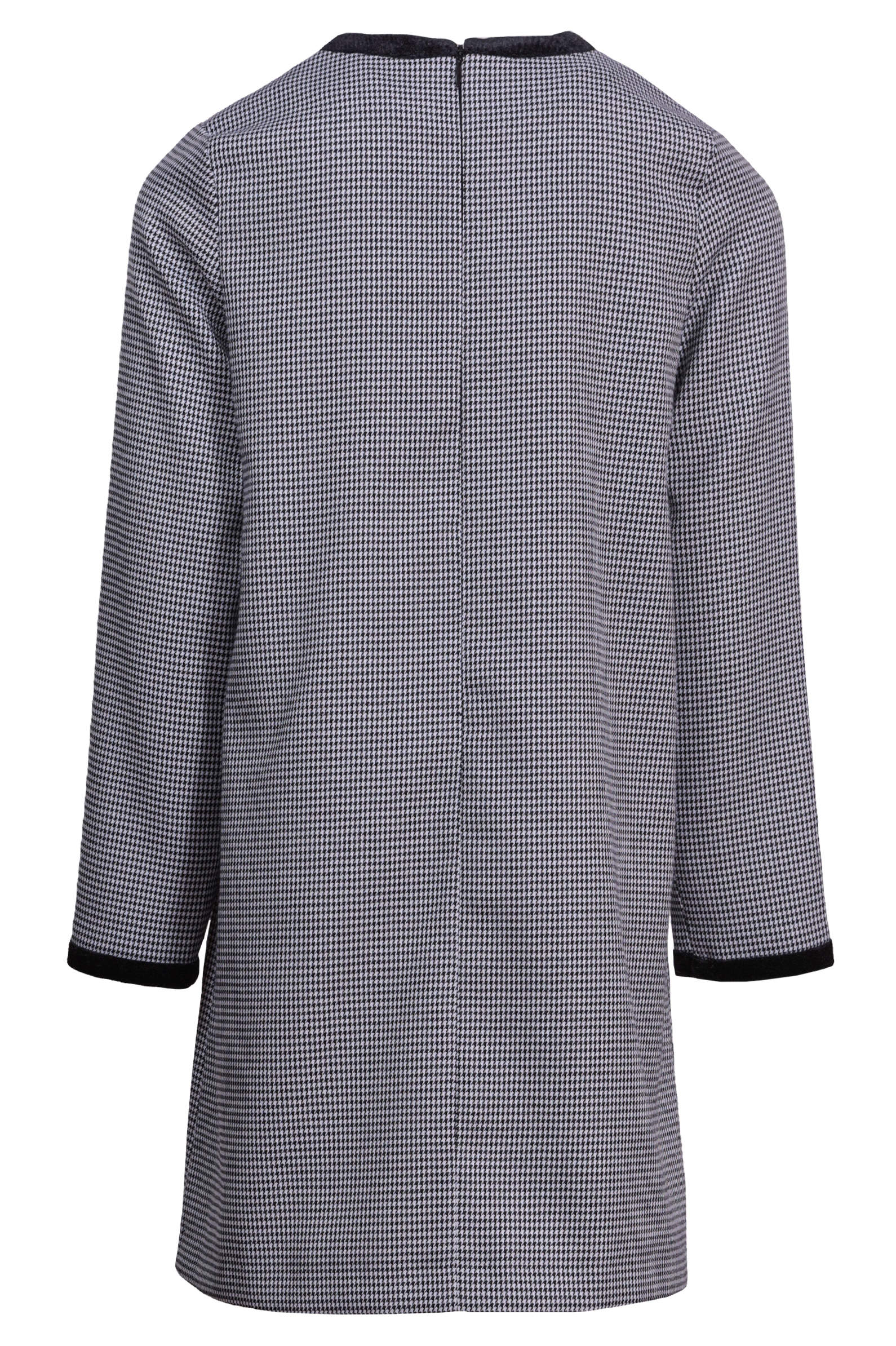 Платье дев. АРТ.SR630V692,черн-бел,пэ-вис-шер