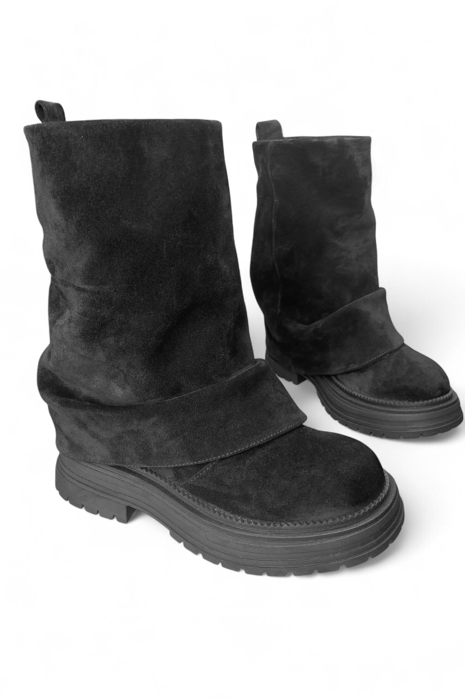 П/сапоги жен. АРТ.25KB-1020,чер,н.з/байка