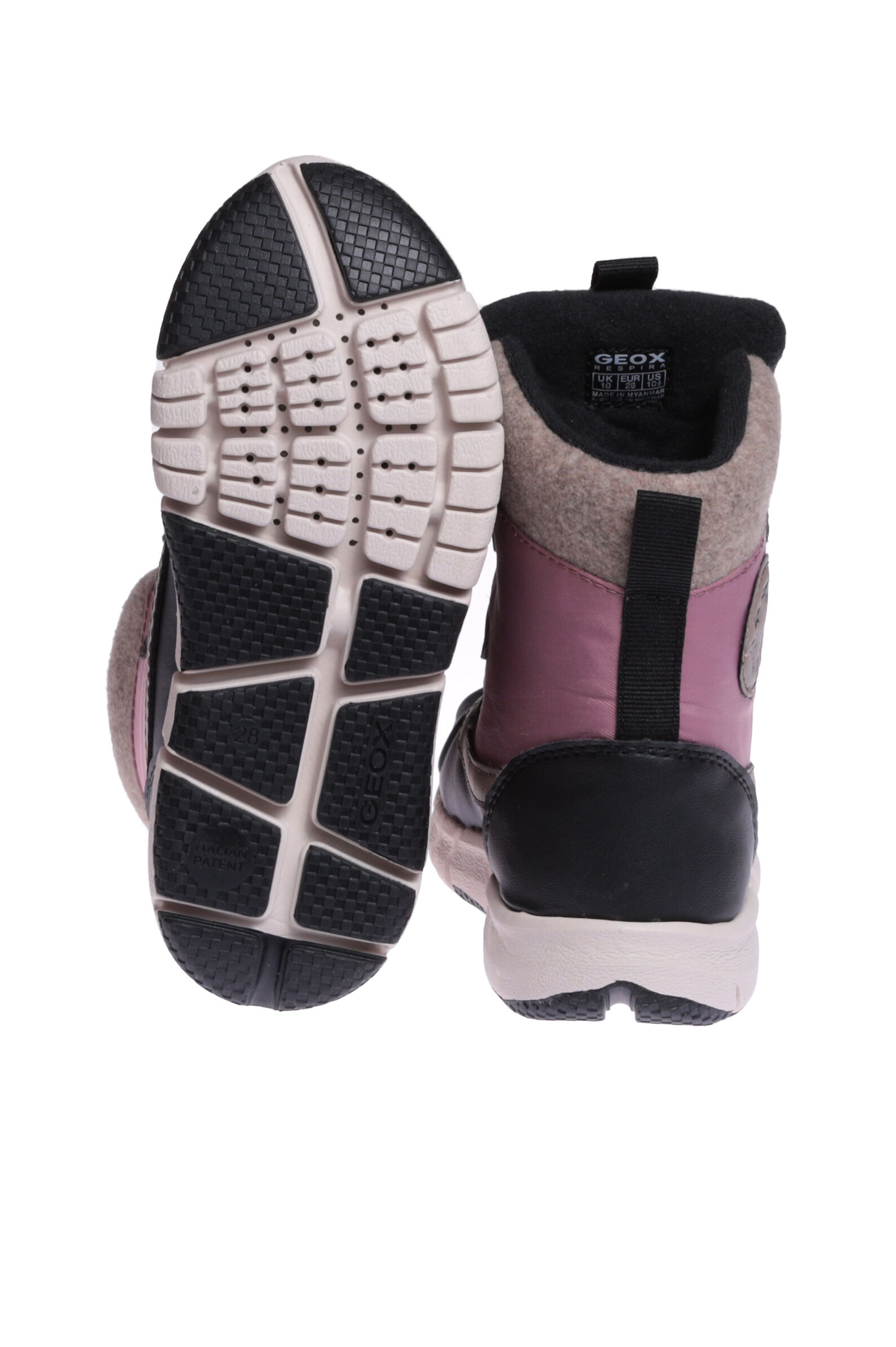 П/сапоги дев. АРТ.J26APA,чер-роз,тек-и.к/и.м-тек